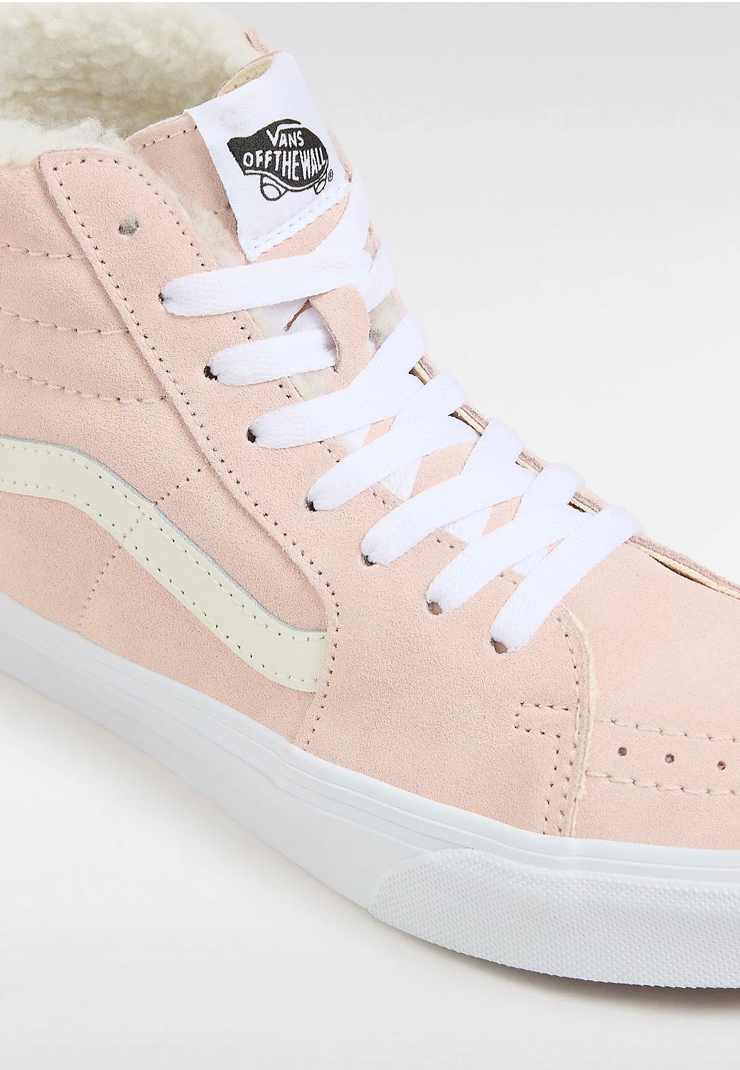 Vans - Sk8 Hi Cozy Peach Blush - Girl Shoes Cheap 100% Original