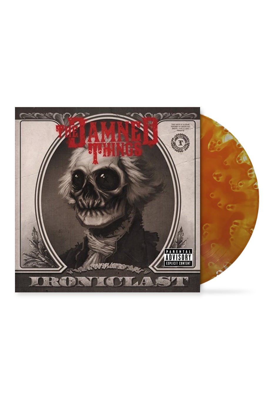 The Damned Things - Ironiclast Ltd. Flames Orange - Colored Vinyl Outlet Official