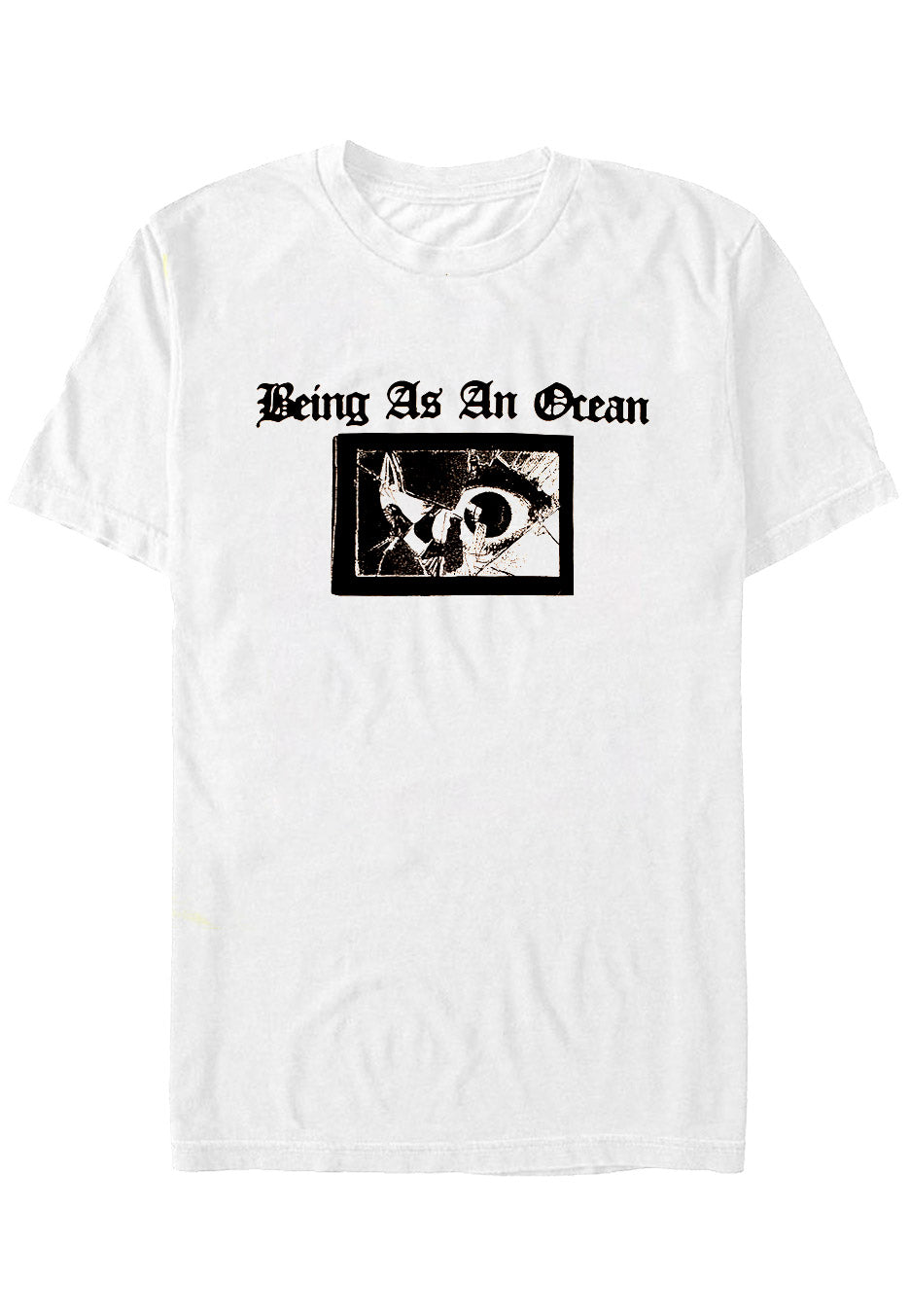 Being As An Ocean - Eye TV White - T-Shirt Outlet Brand New Unisex