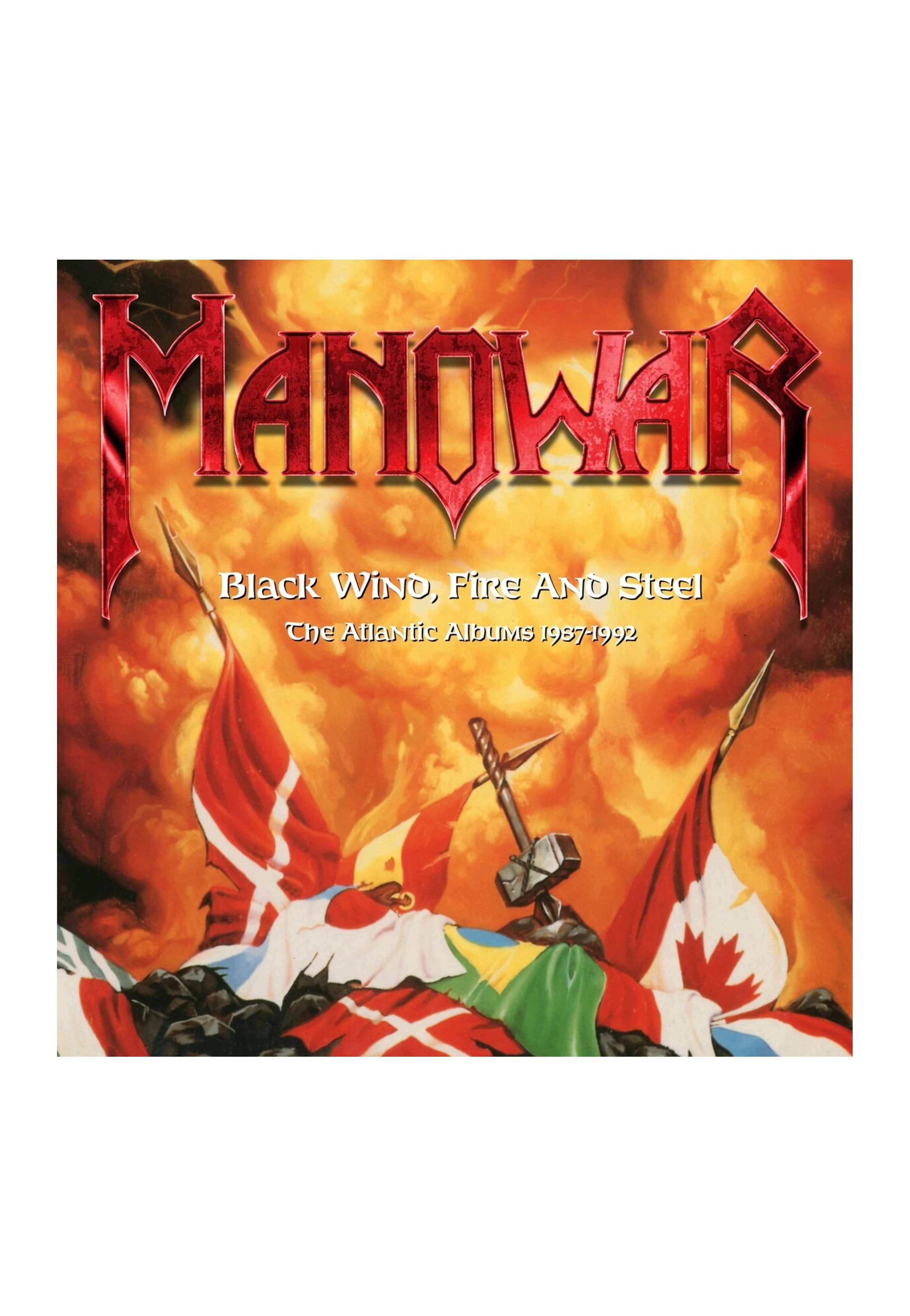 Manowar - Black Wind, Fire And Steel: The Atlantic Albums 1987-1992 - 3 CD Buy Cheap Tumblr