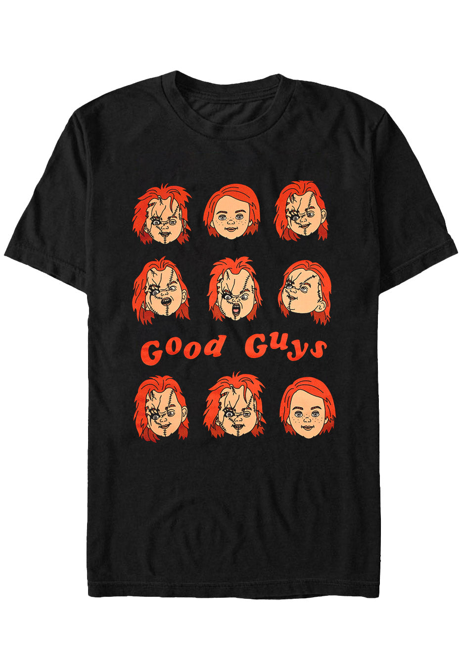 Child's Play - Expressions Of Chucky - T-Shirt