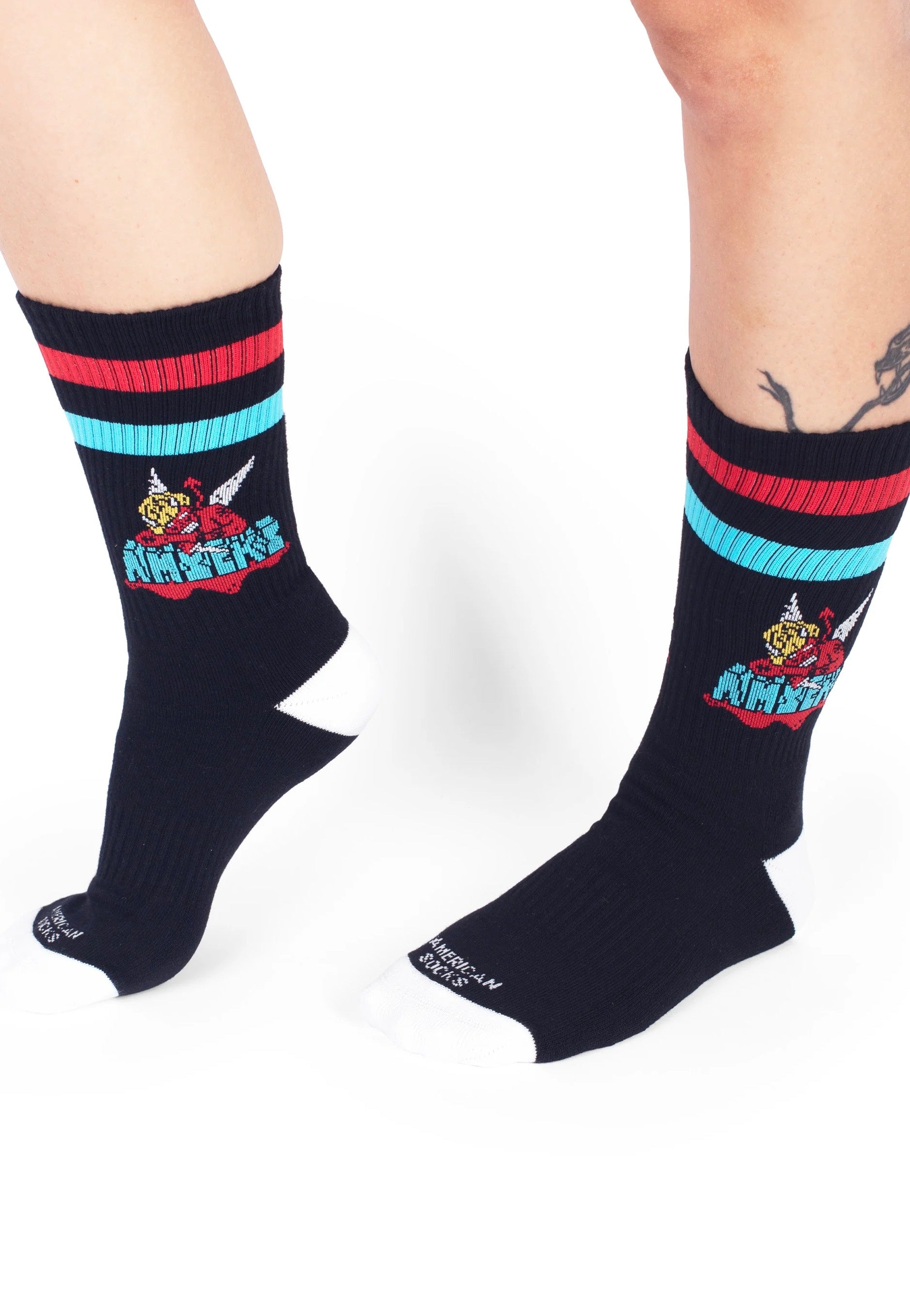 American Socks - Fallen Angel Mid High Black - Socks Outlet Store Cheap Online