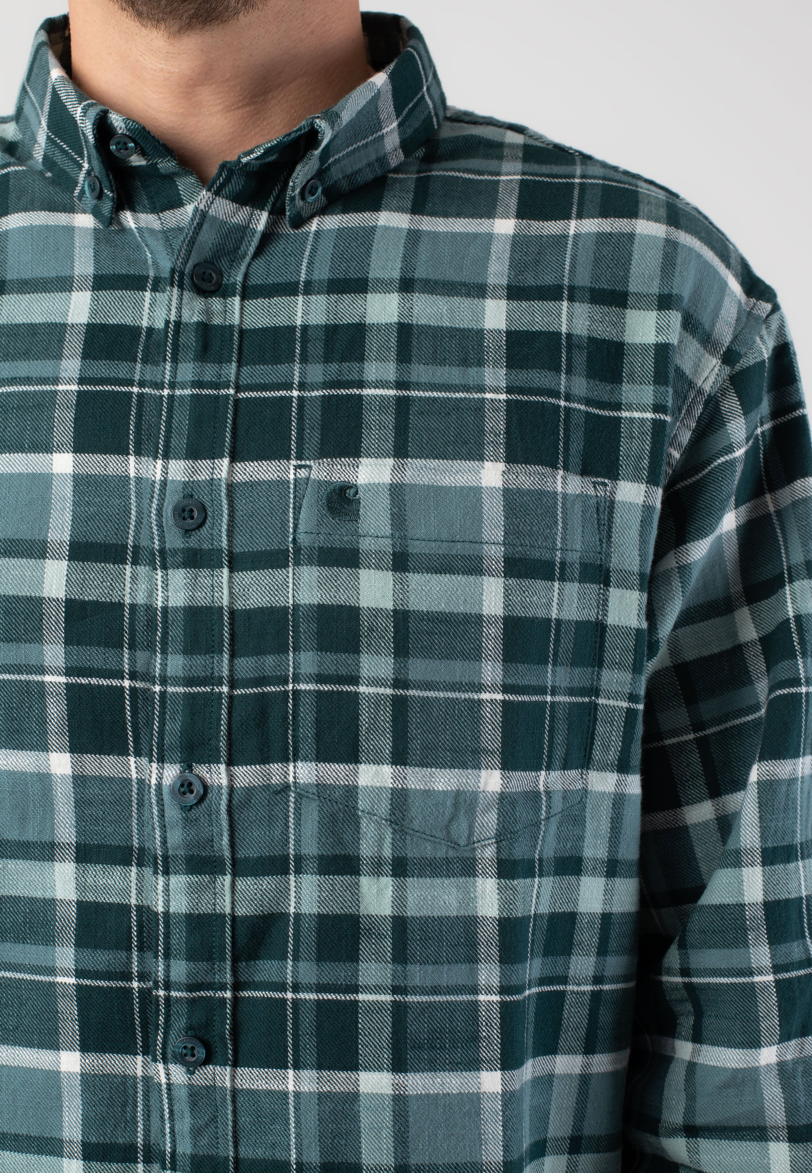 Carhartt WIP - Fendrick Fendrick Check/Deep Lagoon - Shirt Latest Sale Online