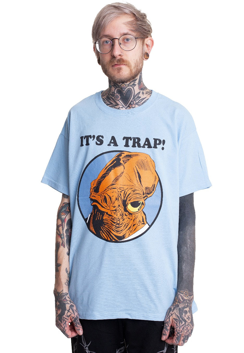 Star Wars - It’s A Trap Blue - T-Shirt Free Shipping Browse