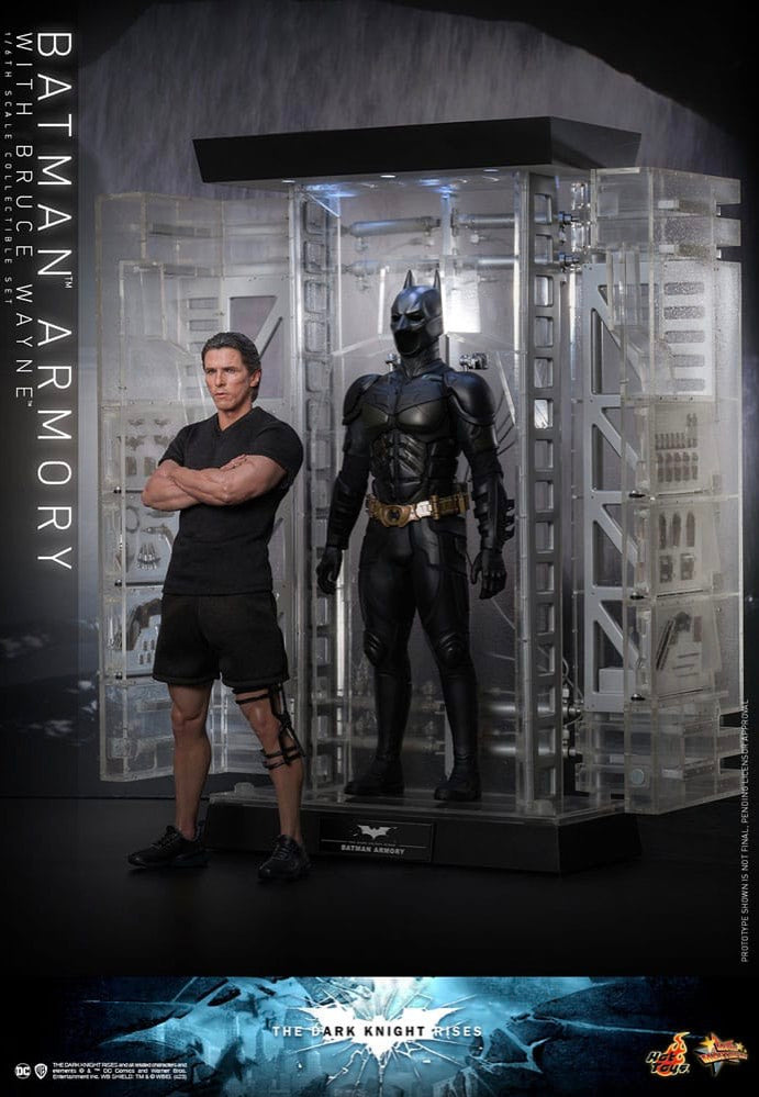 Batman - The Dark Knight Rises Batman Armory With Bruce Wayne 1:6 Movie Masterpiece - Figure Buy Cheap Sast