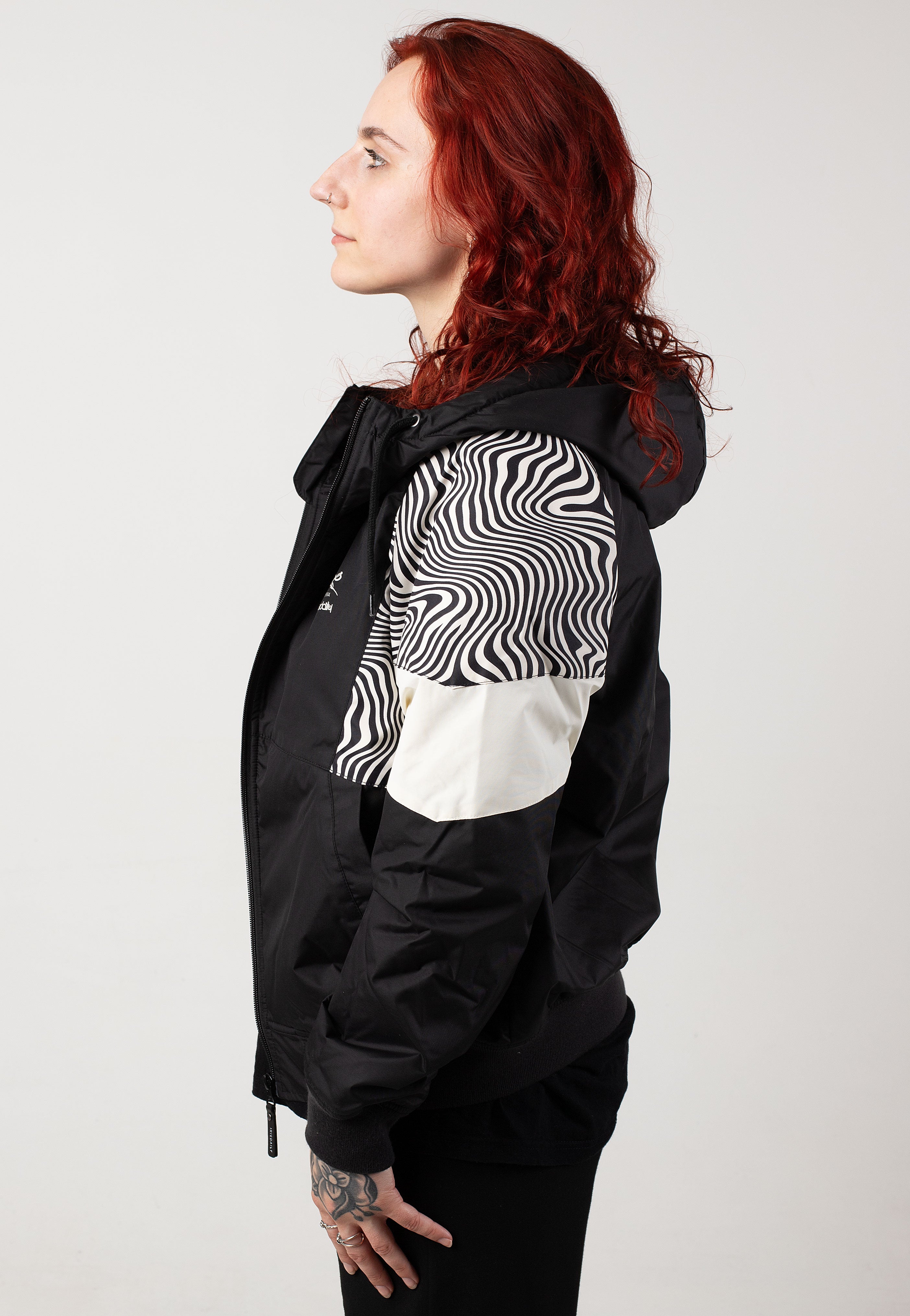 Iriedaily - Blotchy Black White - Jacket Visit Sale Online