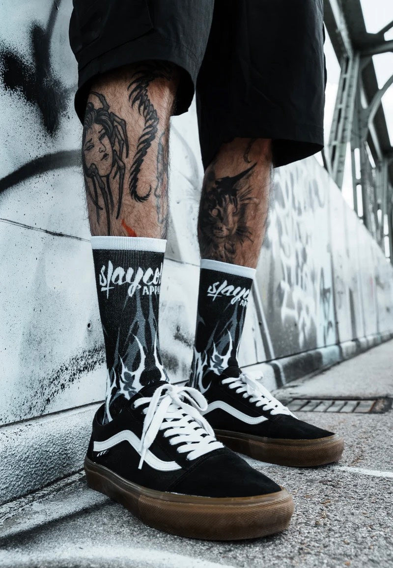 Stay Cold Apparel - Eternal Conquest Comfort Black/White - Socks Online Online High Quality