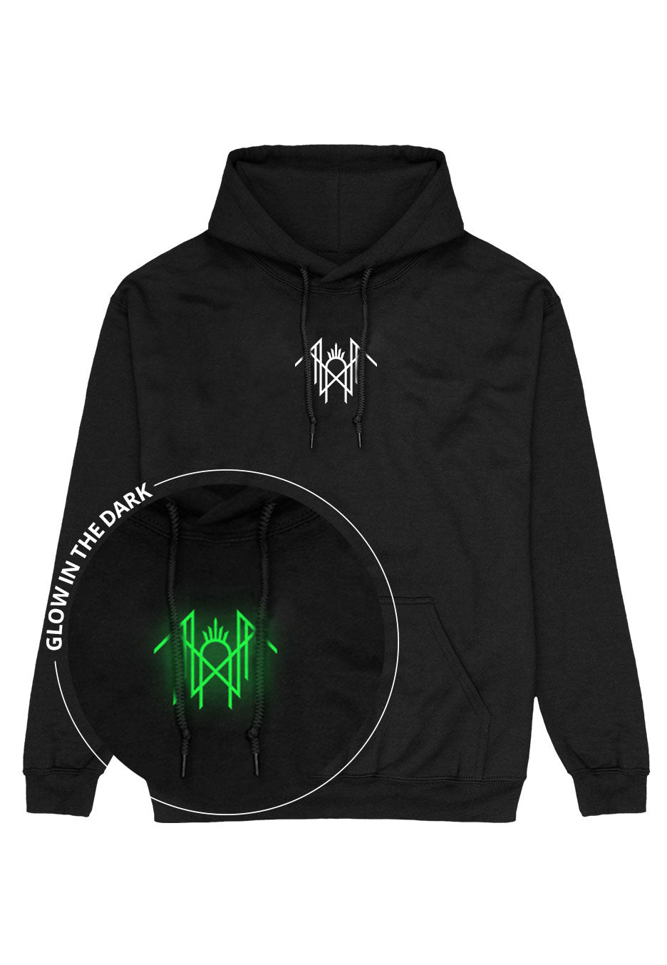 Sleep Token - Logo Glow In The Dark - Hoodie Deals Cheap Pice