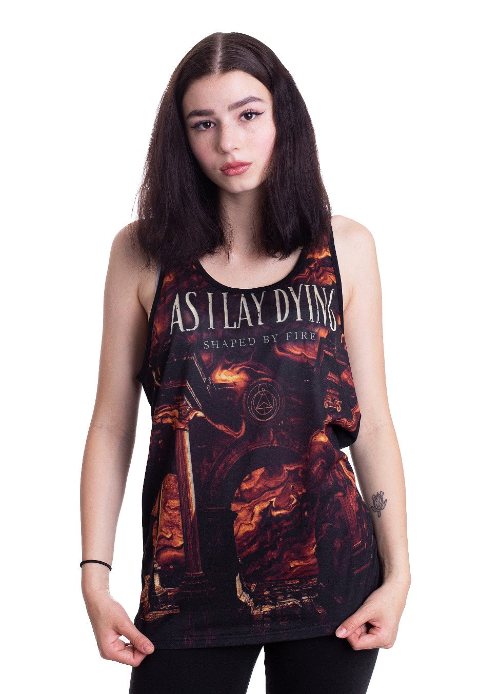 As I Lay Dying - Shaped By Fire Allover - Tank Discount Best Seller