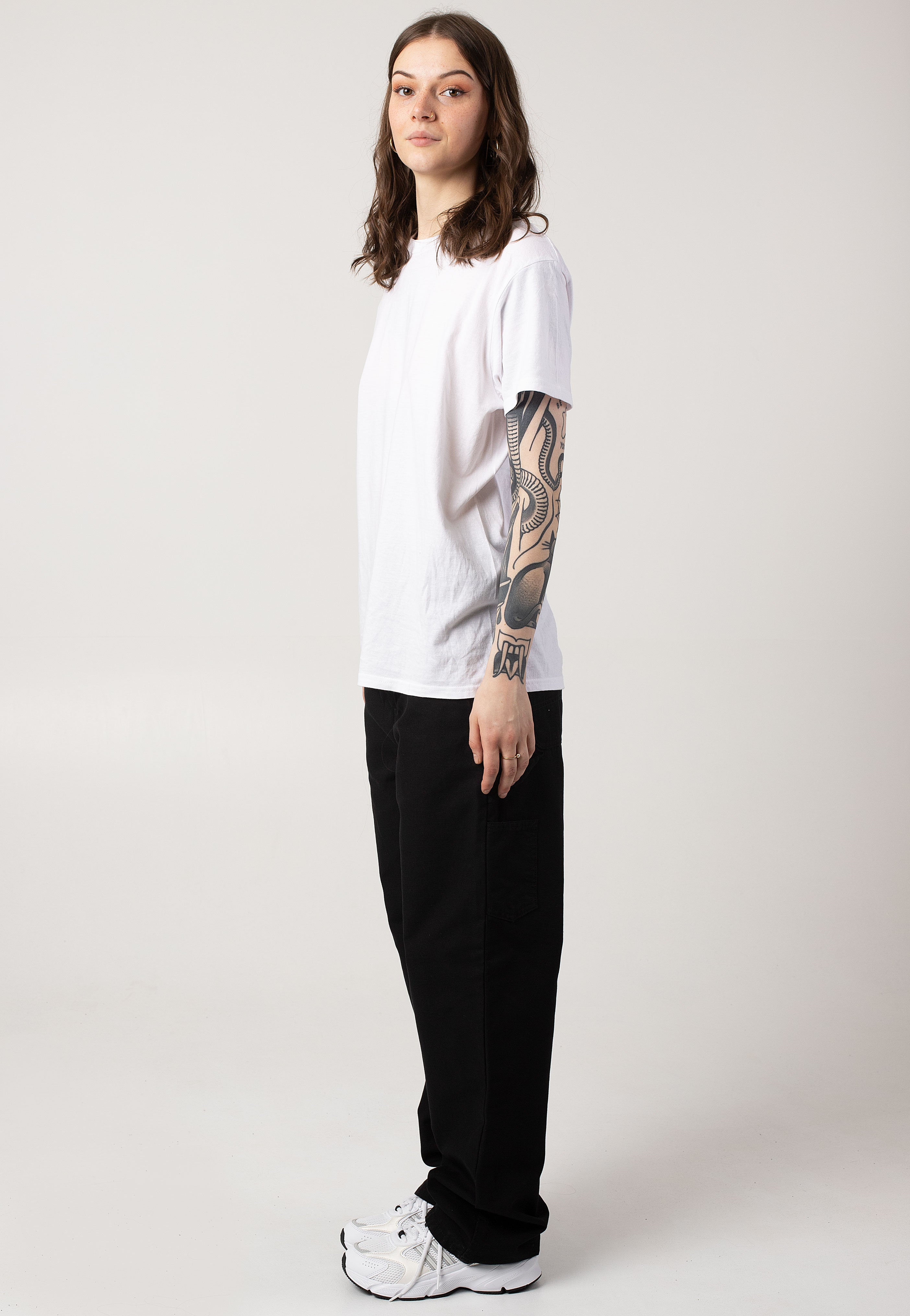 Carhartt WIP - W' Pierce Straight Rinsed Black - Pants