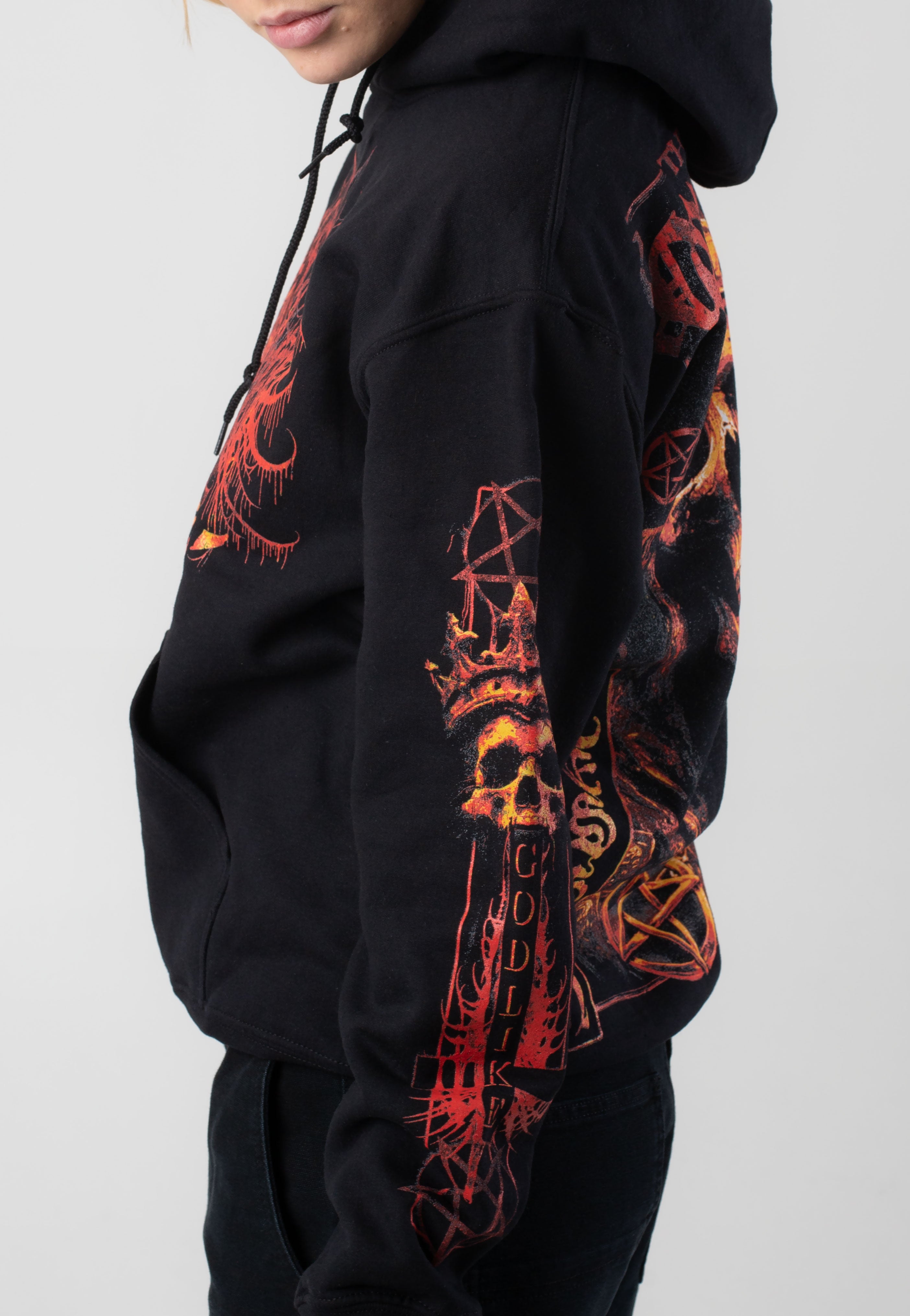 Thy Art Is Murder - Skull King - Hoodie Outlet Excellent