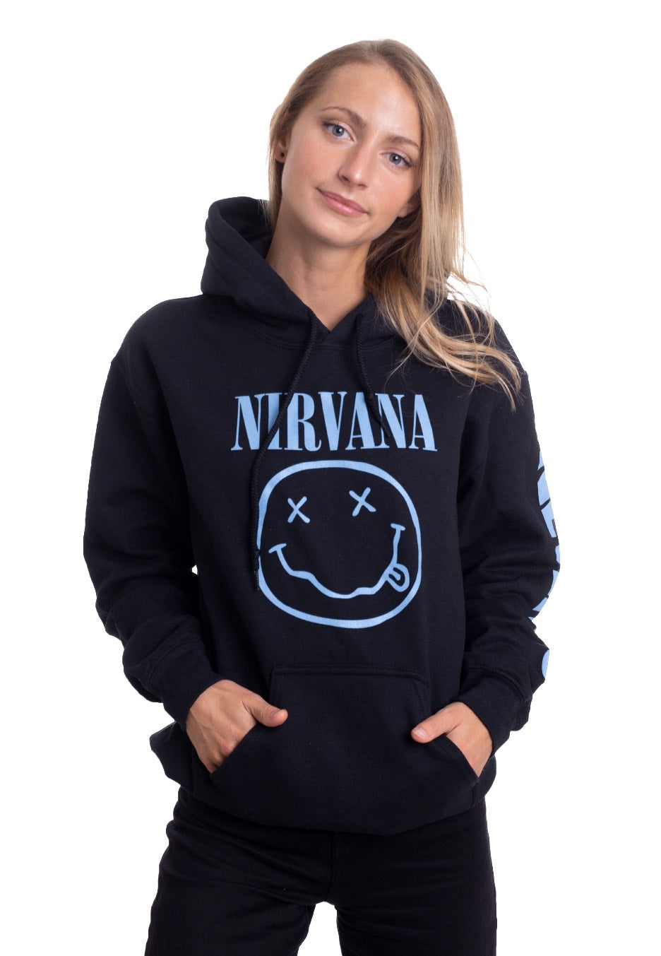 Nirvana - Nevermind Smile - Hoodie Marketable