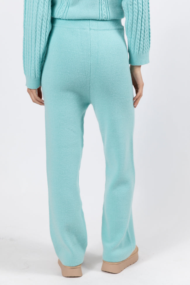 On My List Mint Sweater Lounge Pants SALE Sale Exclusive