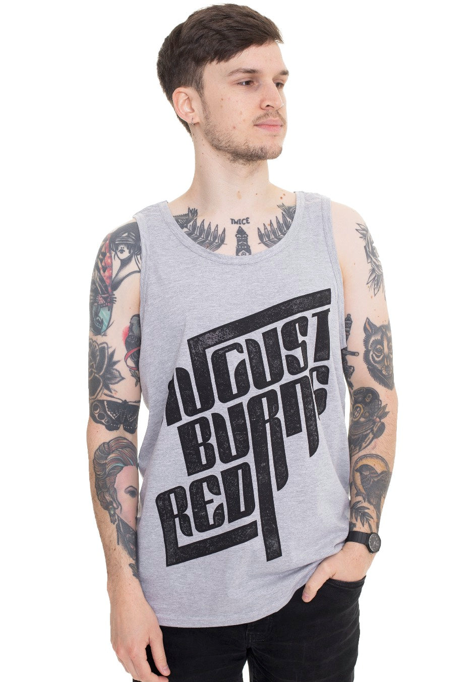 August Burns Red - Script 2021 Sportsgrey - Tank Cheap Sale Sale