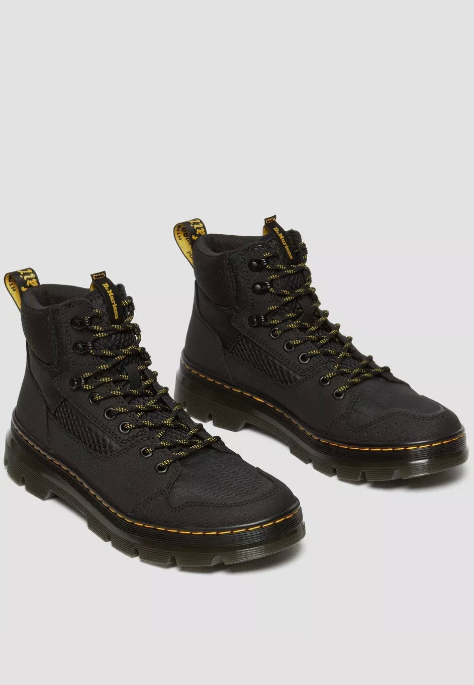 Dr. Martens - Rilla Black Ajax/Perf Spacer/Dot Emboss Poly/Hub Ripstop - Shoes Outlet Lowest Pice