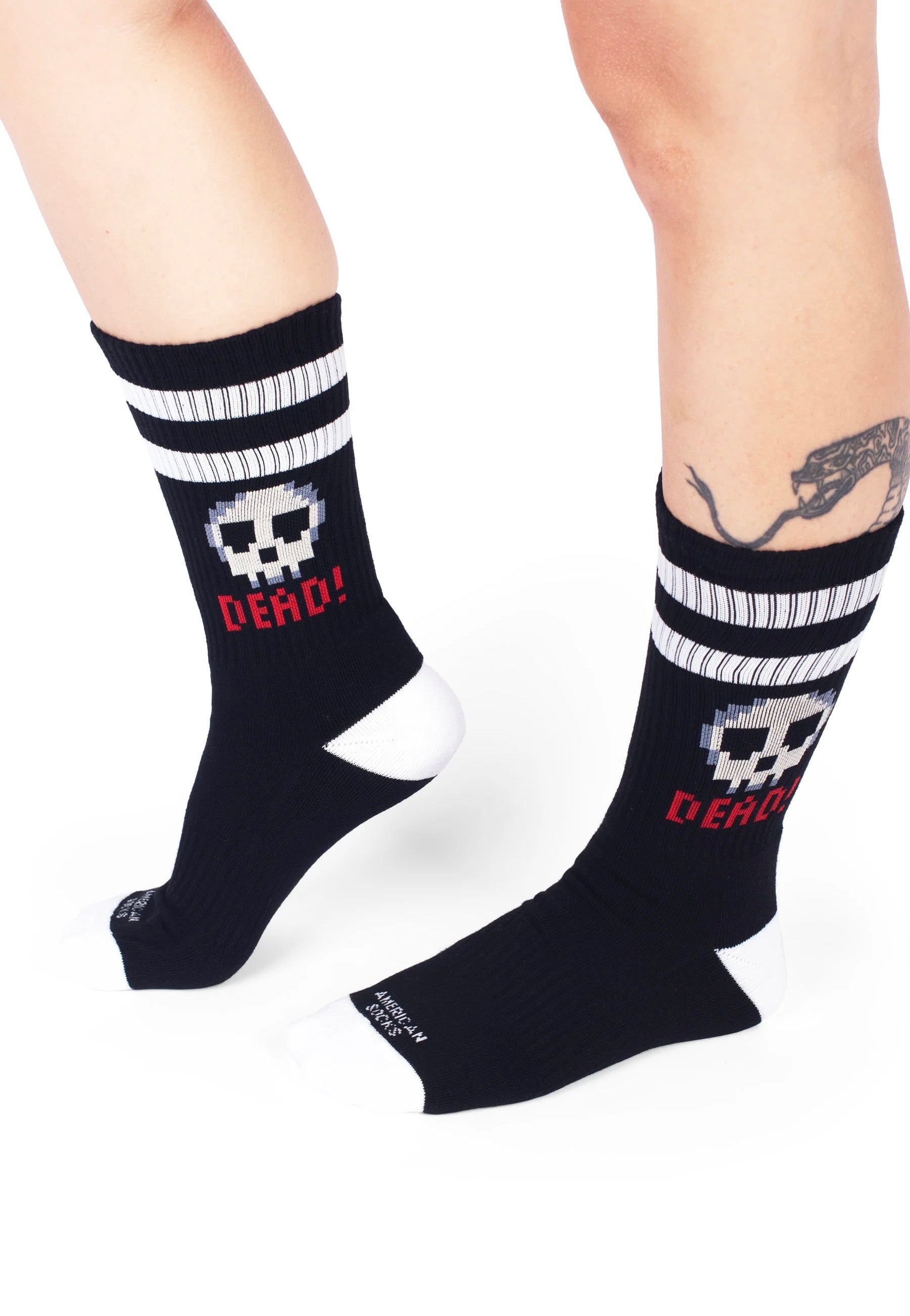 American Socks - Dead Mid High Black - Socks Discount Cheap Online