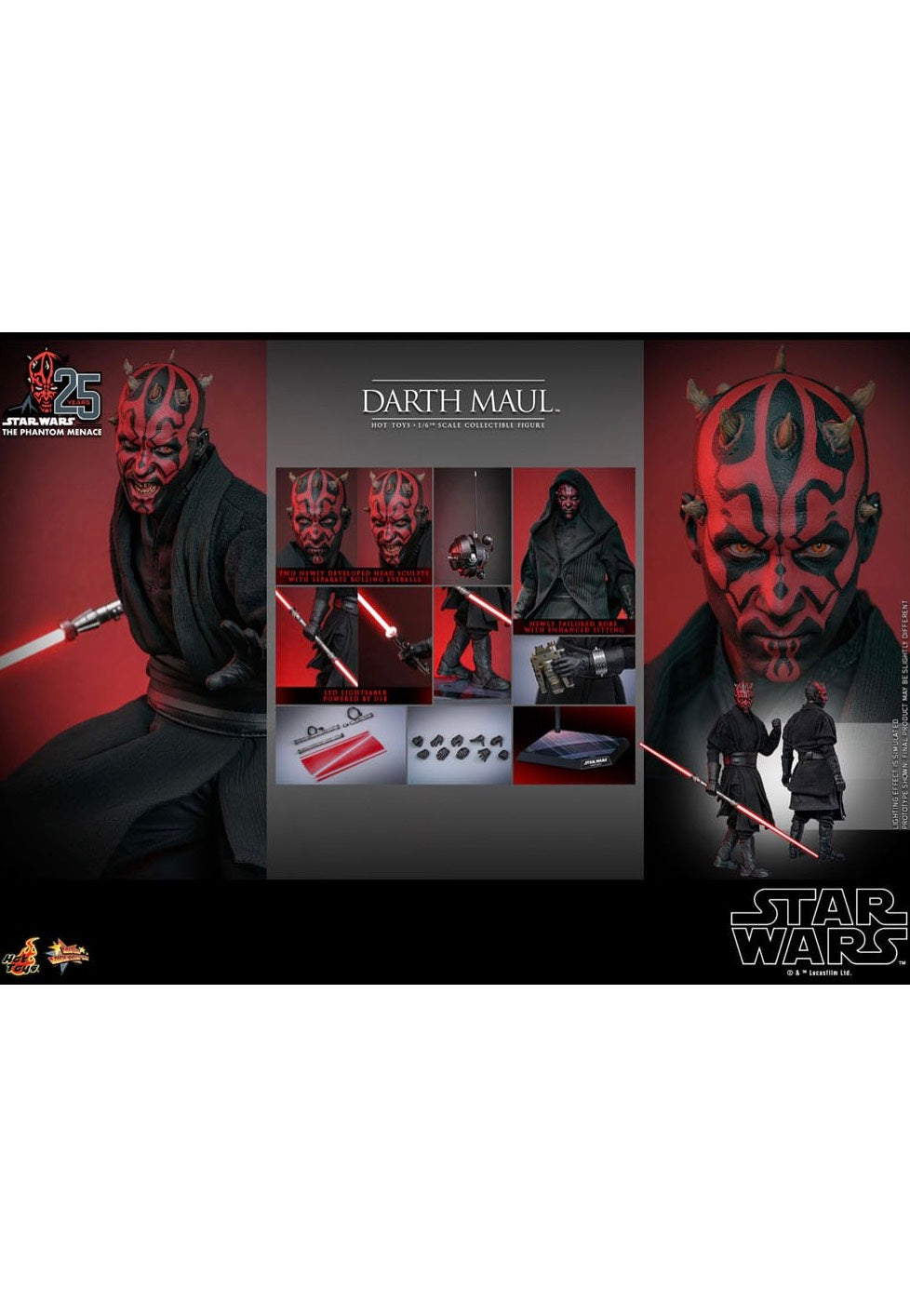 Star Wars - Darth Maul (Episode I) 1:6 Movie Masterpiece - Figure Buy Cheap Cost