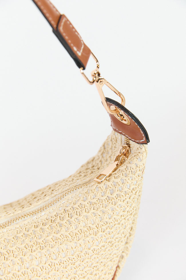 Kelly Tan Raffia Crossbody Purse Big Discount Online