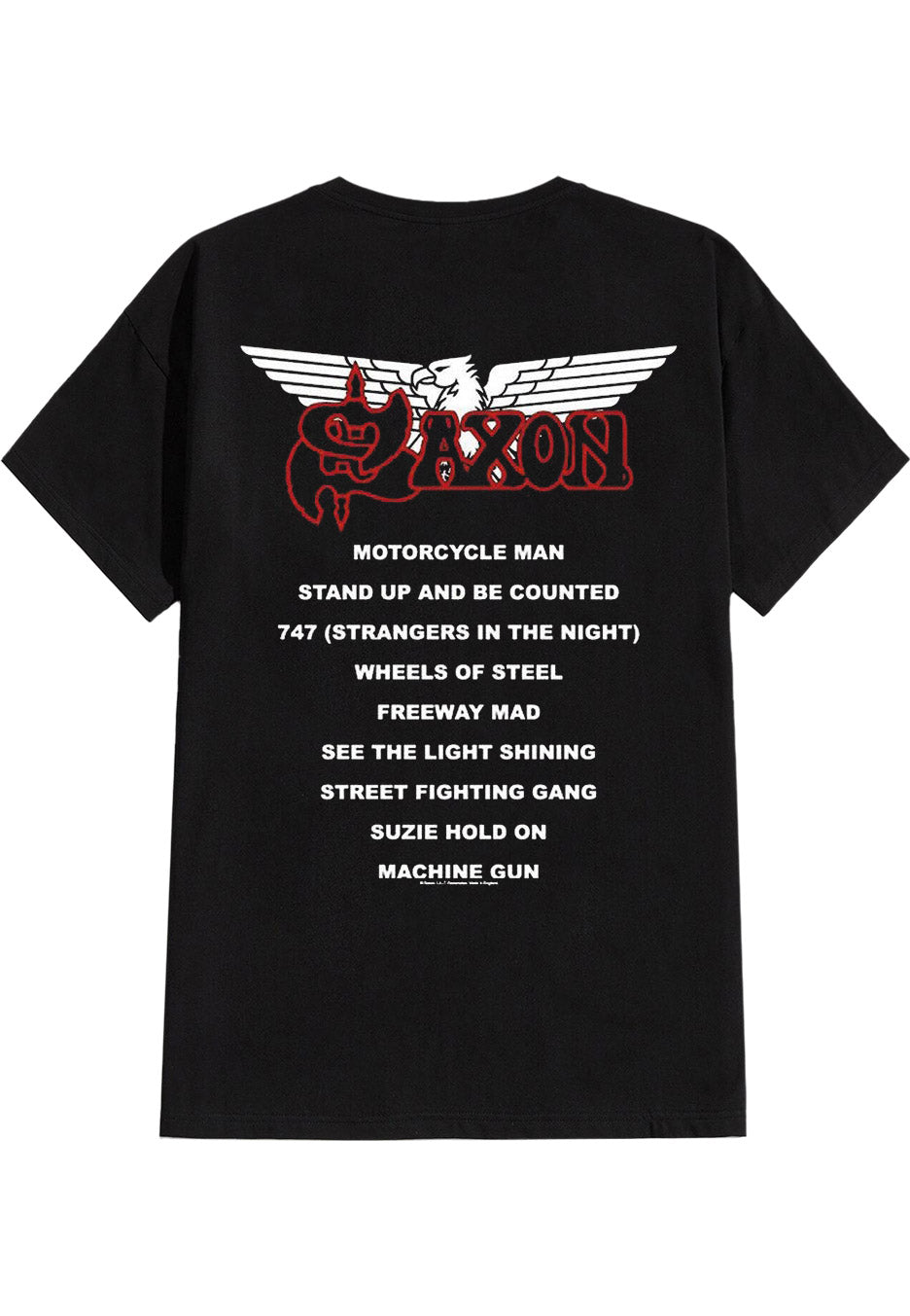 Saxon - Wheels Of Steel - T-Shirt Discount Online