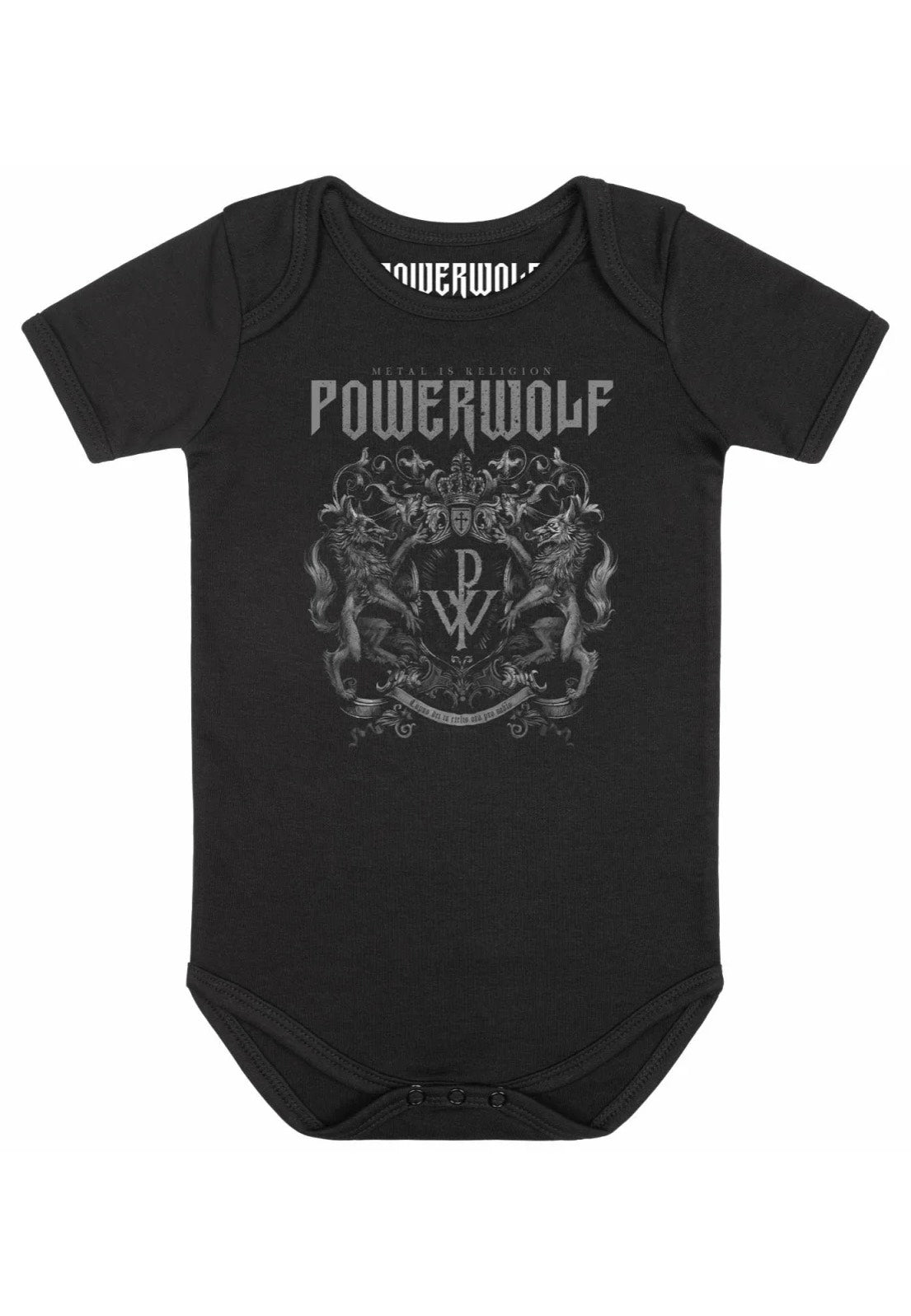 Powerwolf - Crest Babygrow - Bodysuit Cheap Low Pice Fee Shipping