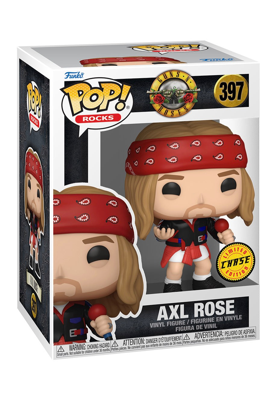 Guns N' Roses - Axl Rose (1992) w/ Chase POP! Vinyl - Funko Pop