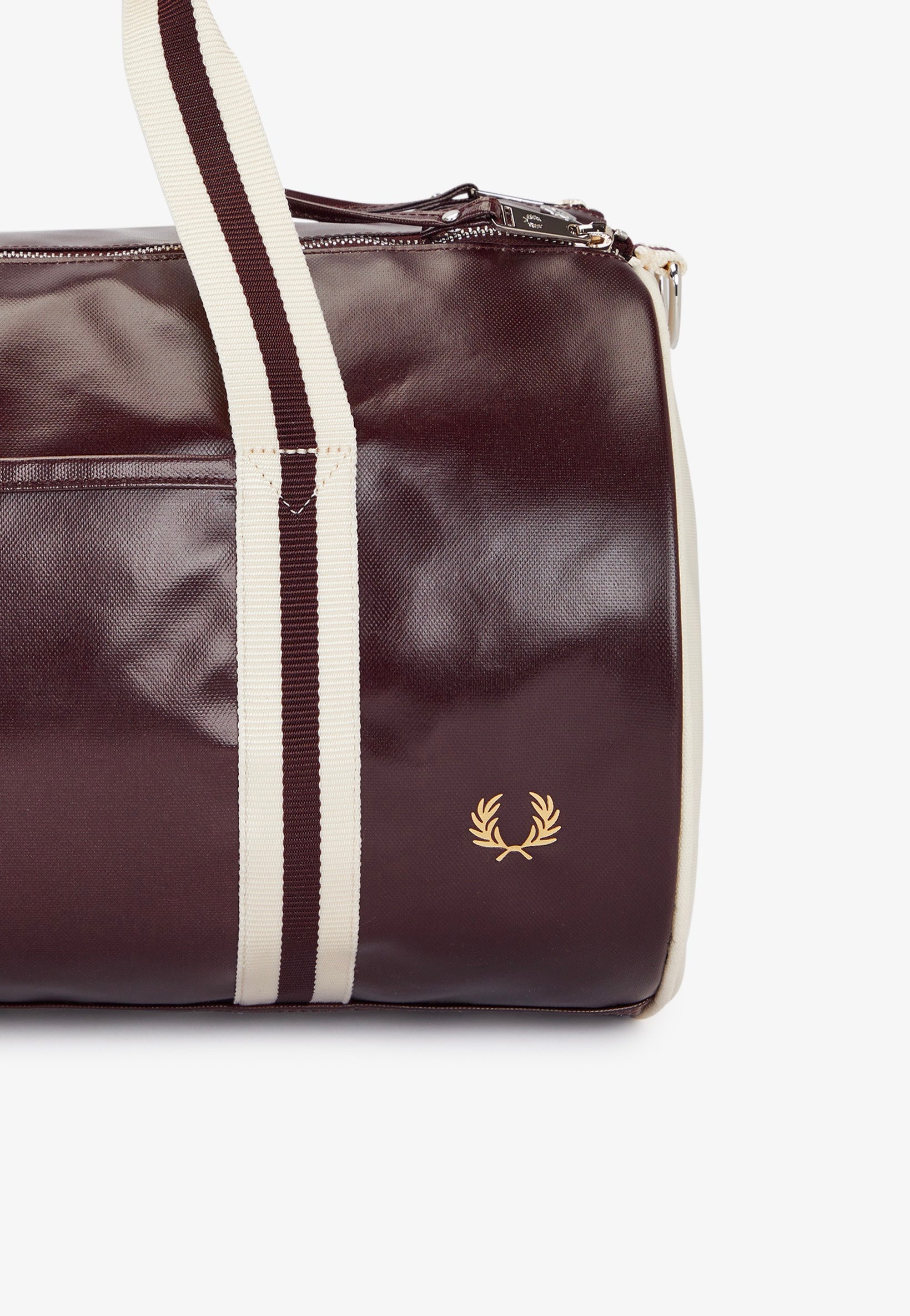 Fred Perry - Classic Barrel Carrington Road Brick/Ecru - Dufflebag Discount For Sale