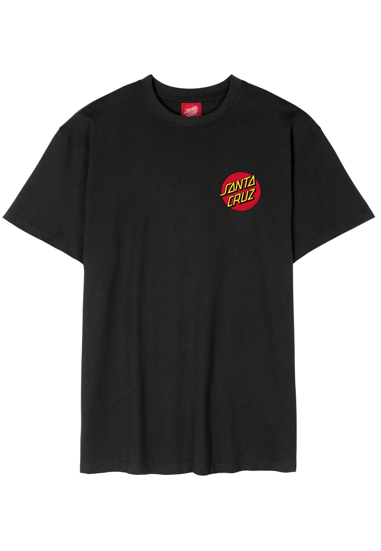 Santa Cruz - Classic Dot Chest Black - T-Shirt Online Online High Quality