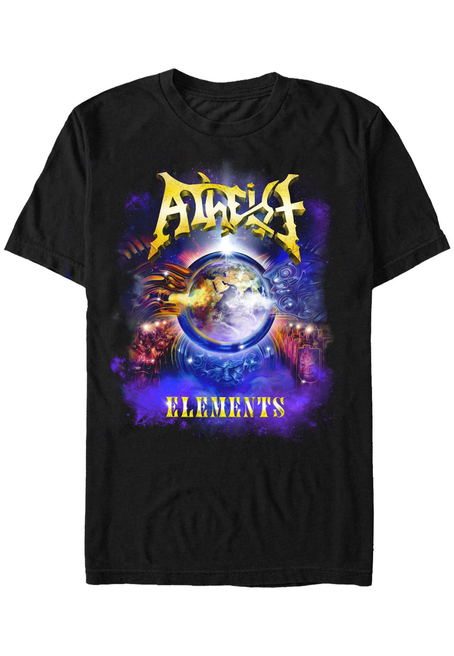 Atheist - Elements 2024 - T-Shirt Free Shipping Outlet