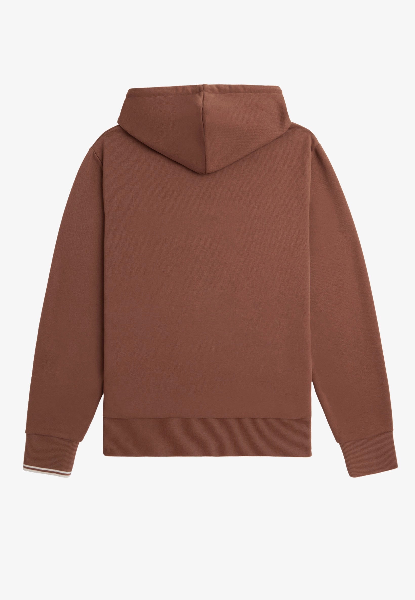 Fred Perry - Tipped Hooded Whisky Brown/Porridge Marl - Hoodie Cheap Sale Footaction