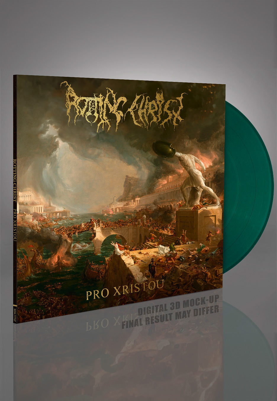 Rotting Christ - Pro Xristou Ltd. Green - Colored Vinyl Sale For Nice