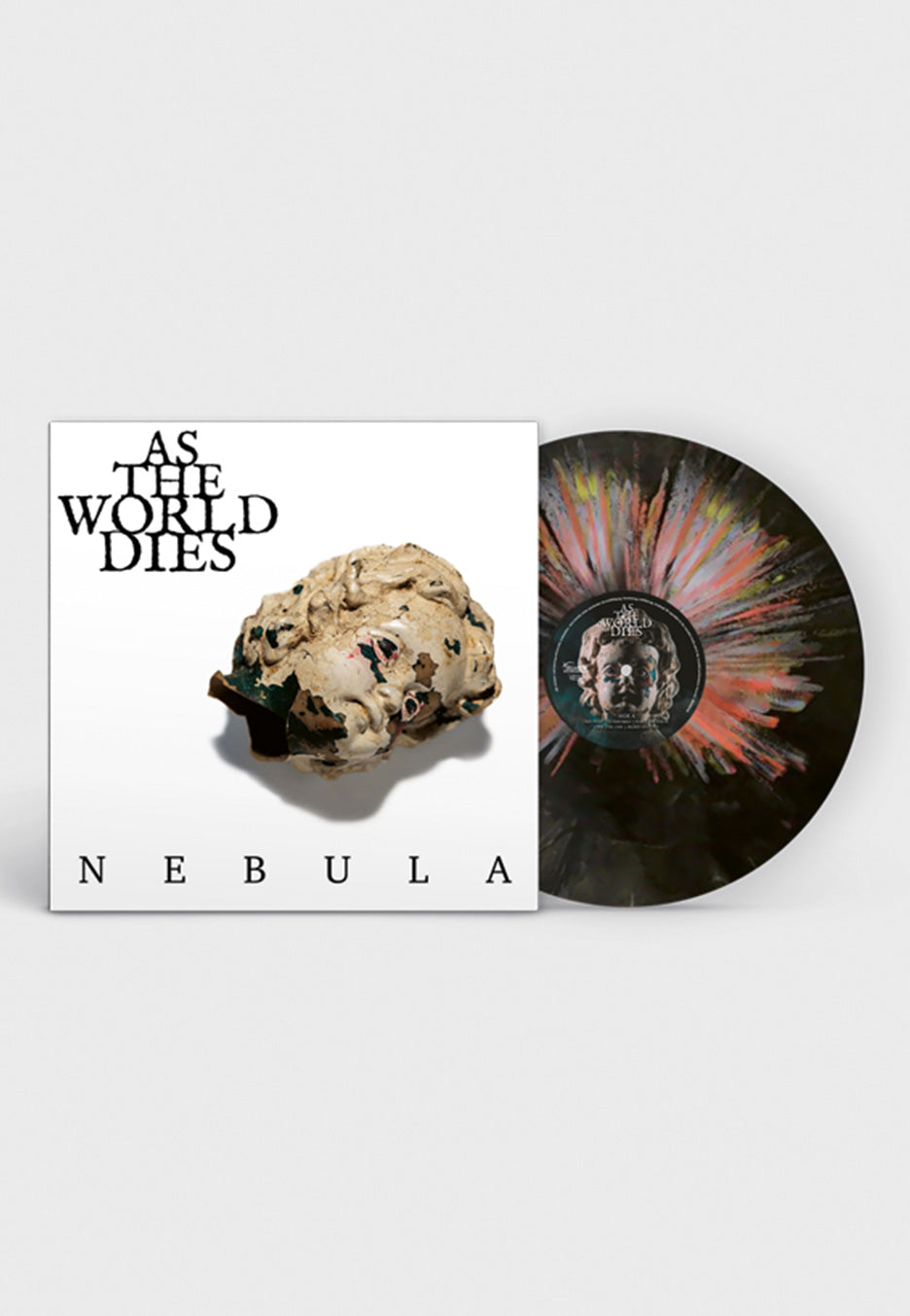 As The World Dies - Nebula - Splattered Vinyl Finishline