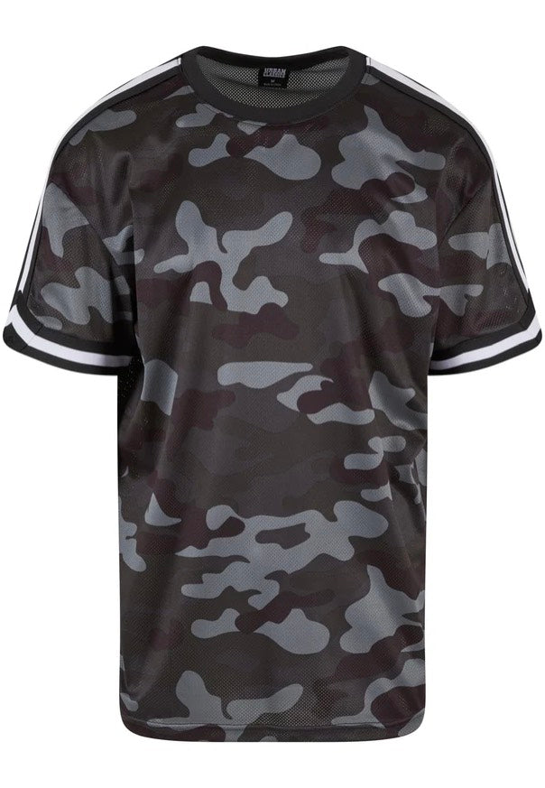 Urban Classics - Oversized Mesh Darkcamo - T-Shirt Discount Best Store To Get