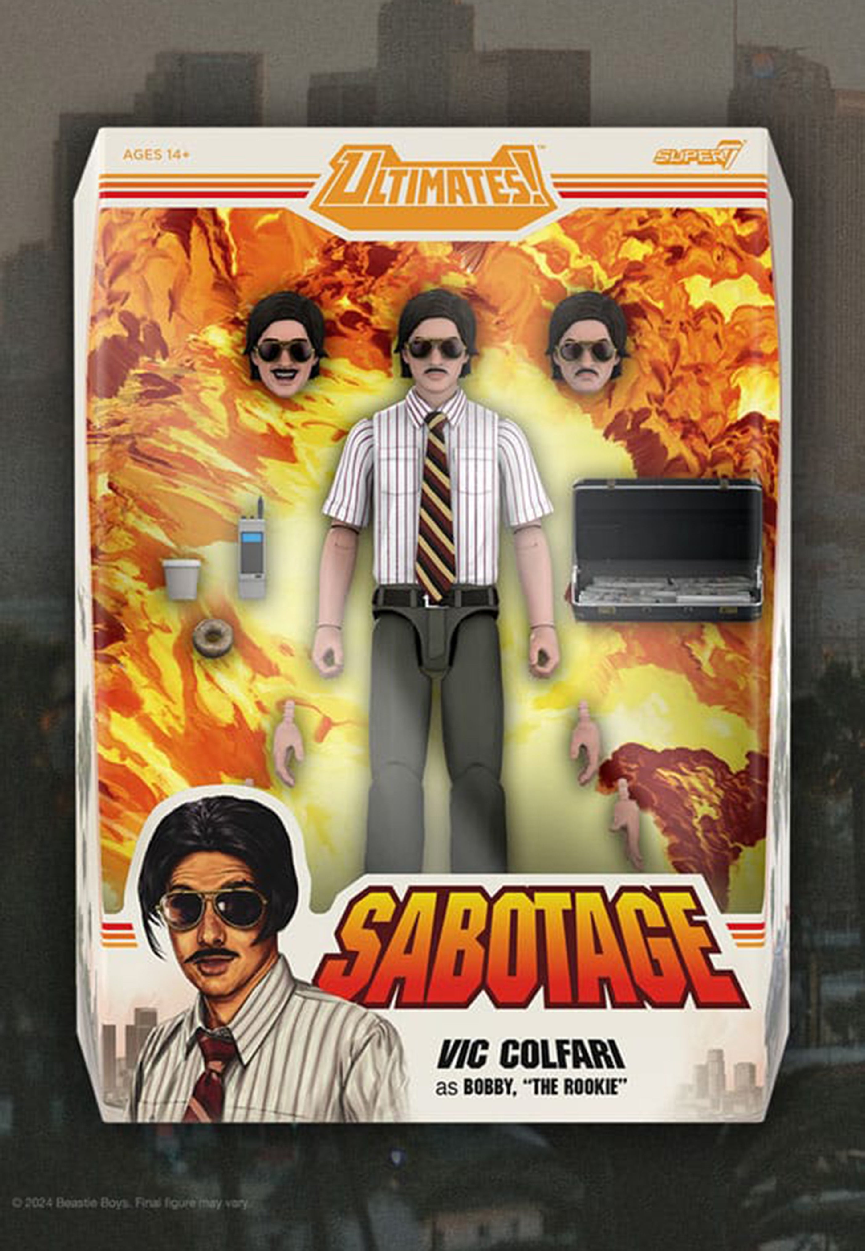 Beastie Boys - Vic Colfari as Bobby The Rookie Ultimates - Figure Collections Online