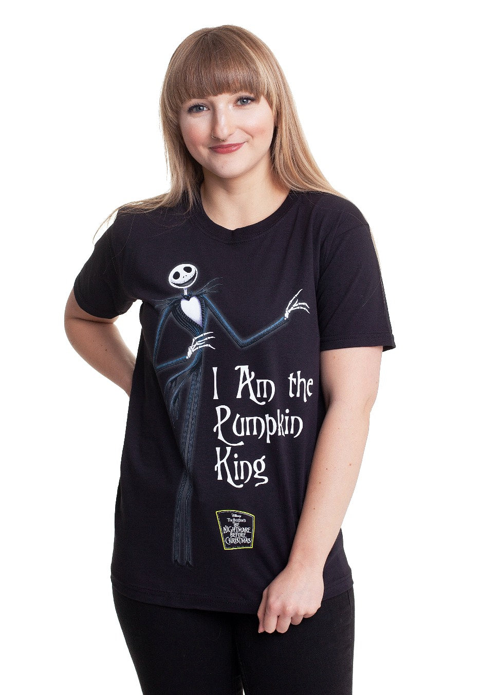 The Nightmare Before Christmas - Pumpkin King - T-Shirt Clearance Amazing Pice