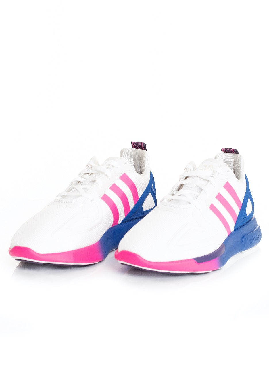 Adidas - ZX 2K Flux CryWhite/Shopnk/Blue - Girl Shoes Big Sale Cheap Online