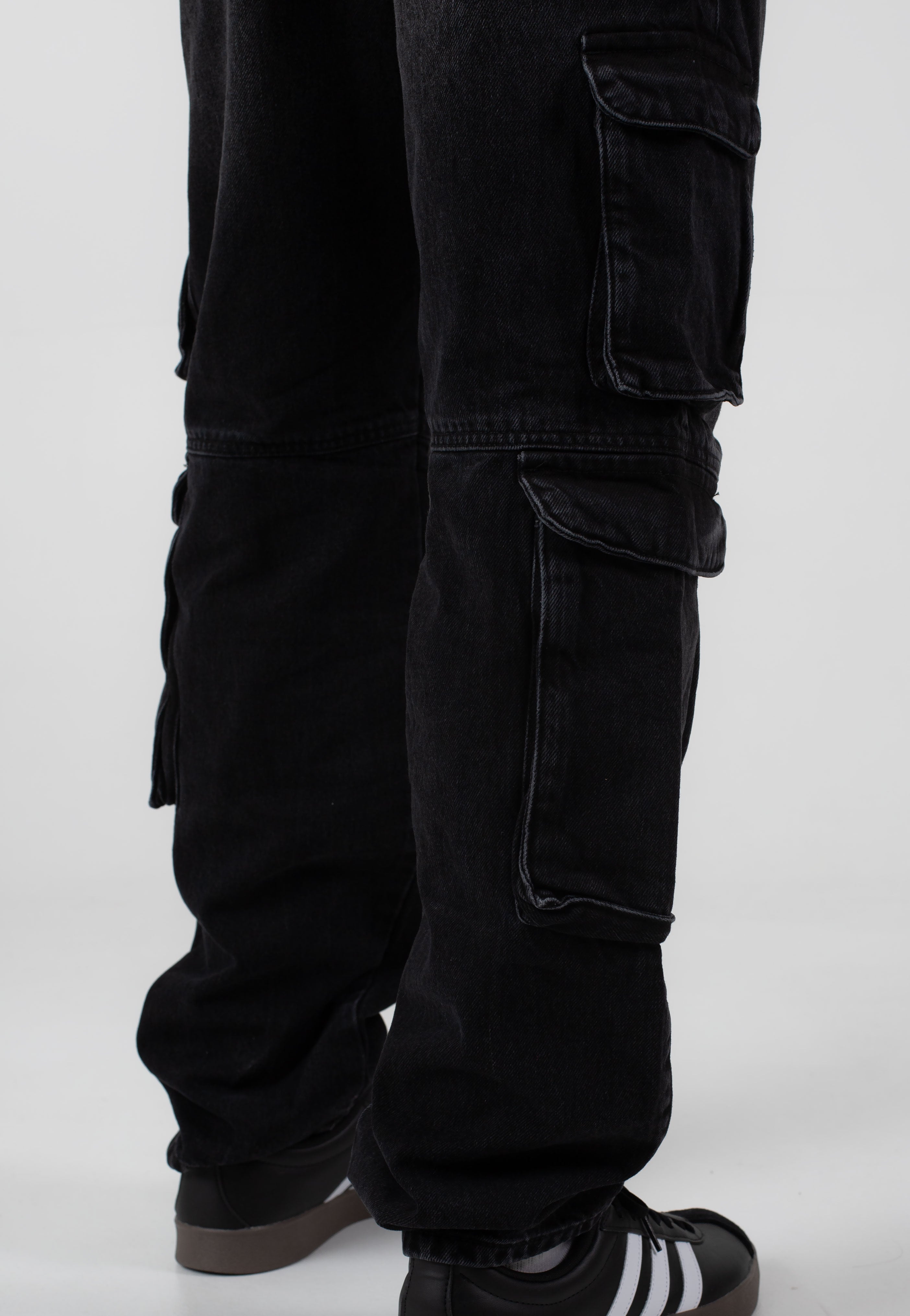 Only & Sons - Edge Str Cargo Washed Black - Jeans Cheap In China