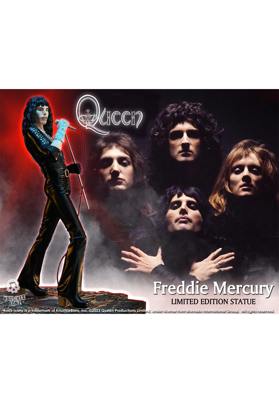 Queen - Freddie Mercury II (Sheer Heart Attack Era) Rock Iconz - Statue Buy Cheap Tumblr