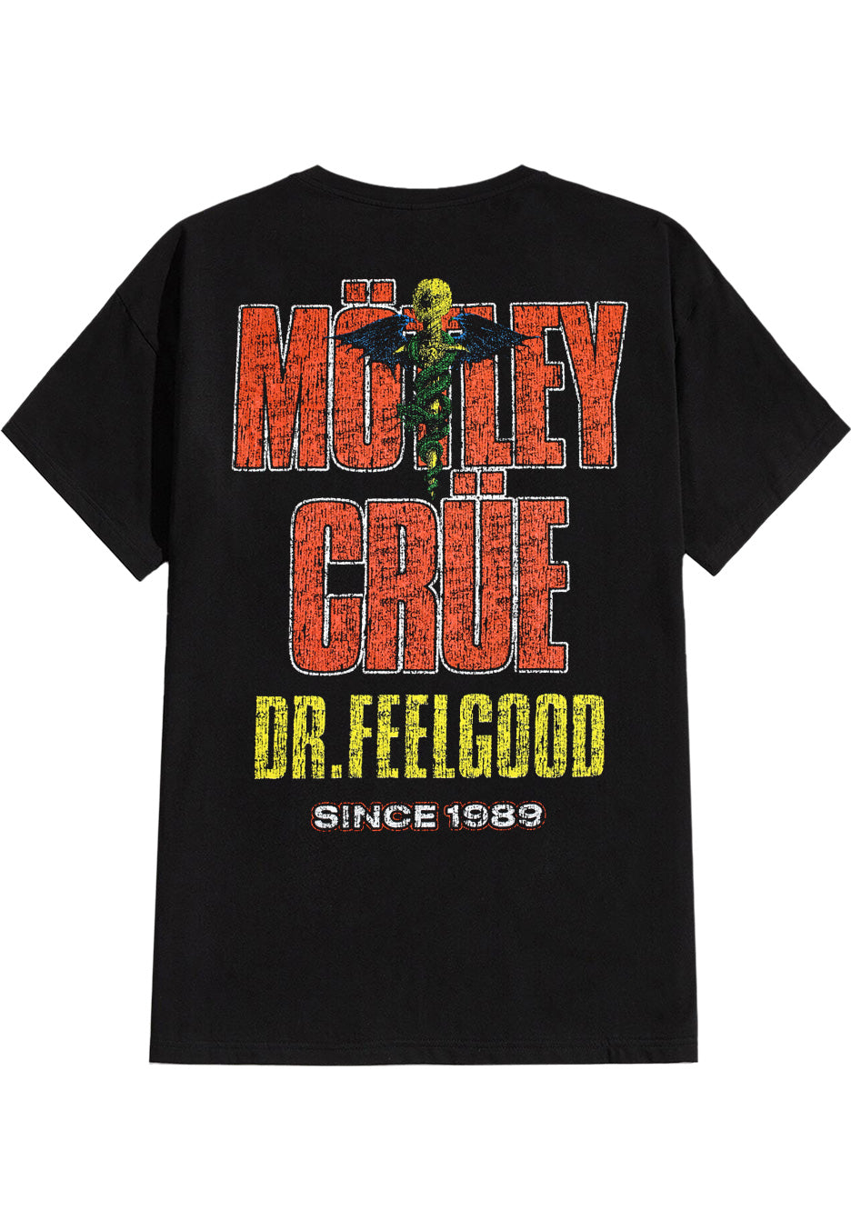 Mtley Crüe - Dr Feelgod Circle Photo - T-Shirt Store Sale