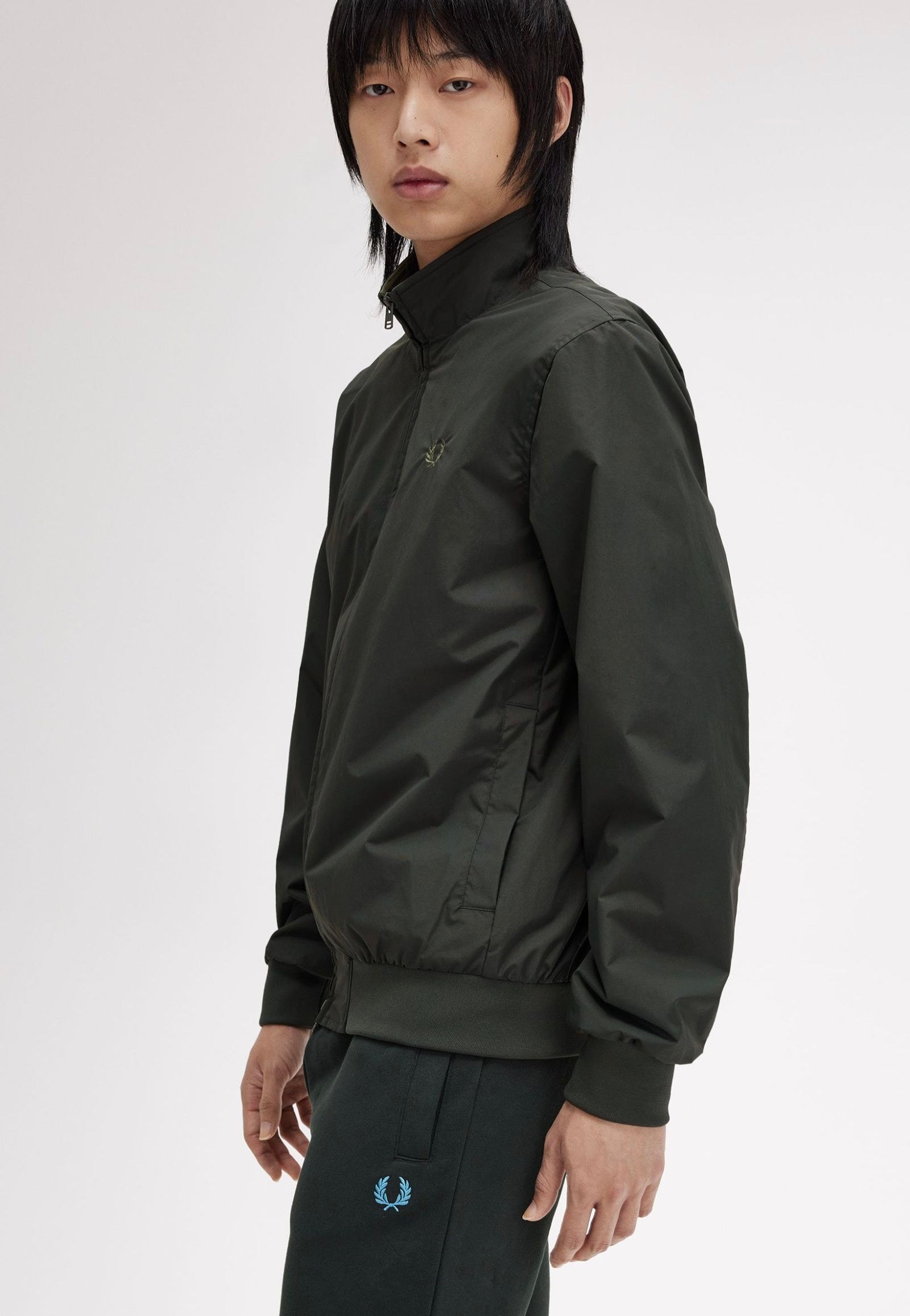 Fred Perry - The Brentham Night Green - Jacket Genuine Online