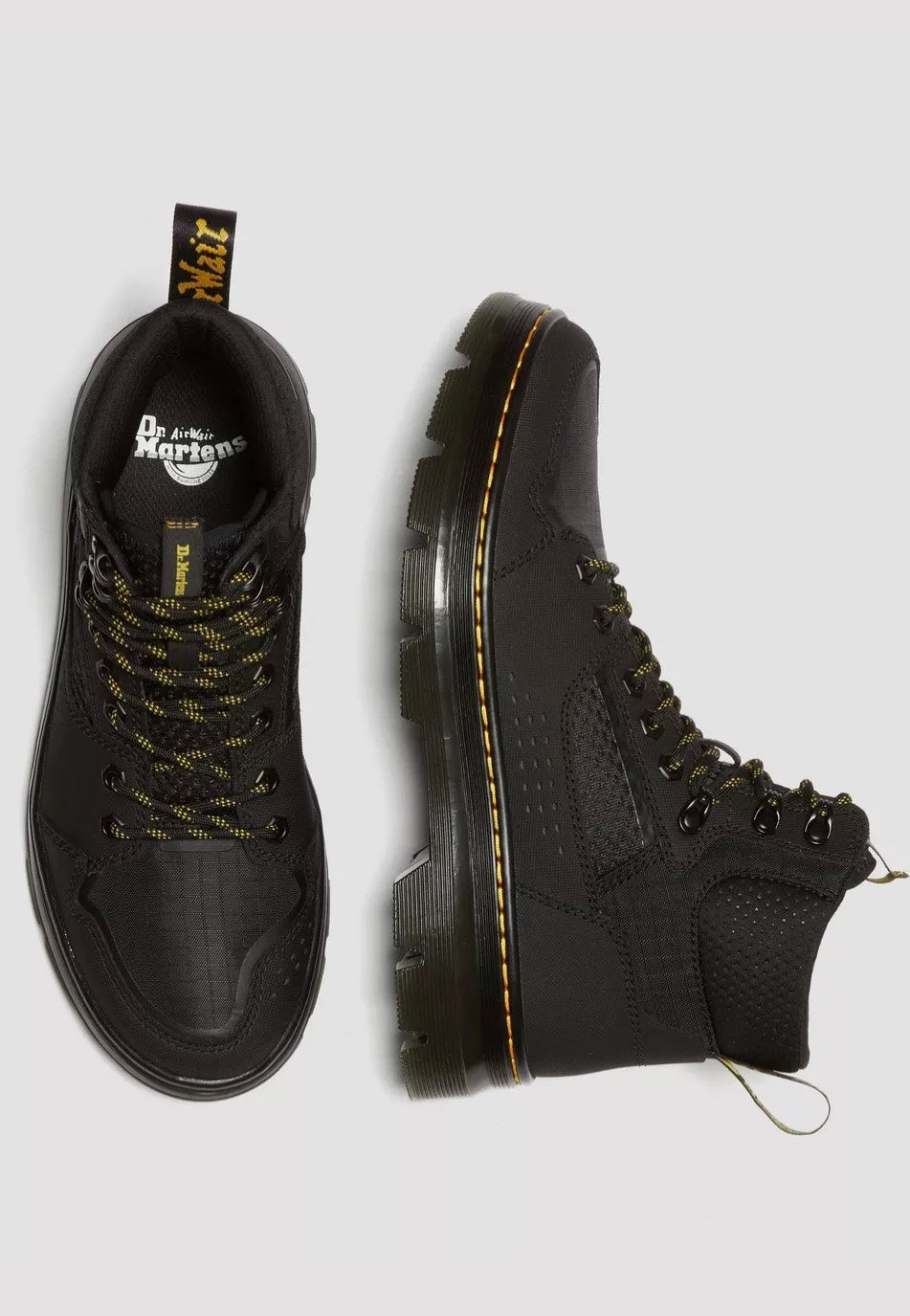 Dr. Martens - Rilla Black Ajax/Perf Spacer/Dot Emboss Poly/Hub Ripstop - Shoes Outlet Lowest Pice