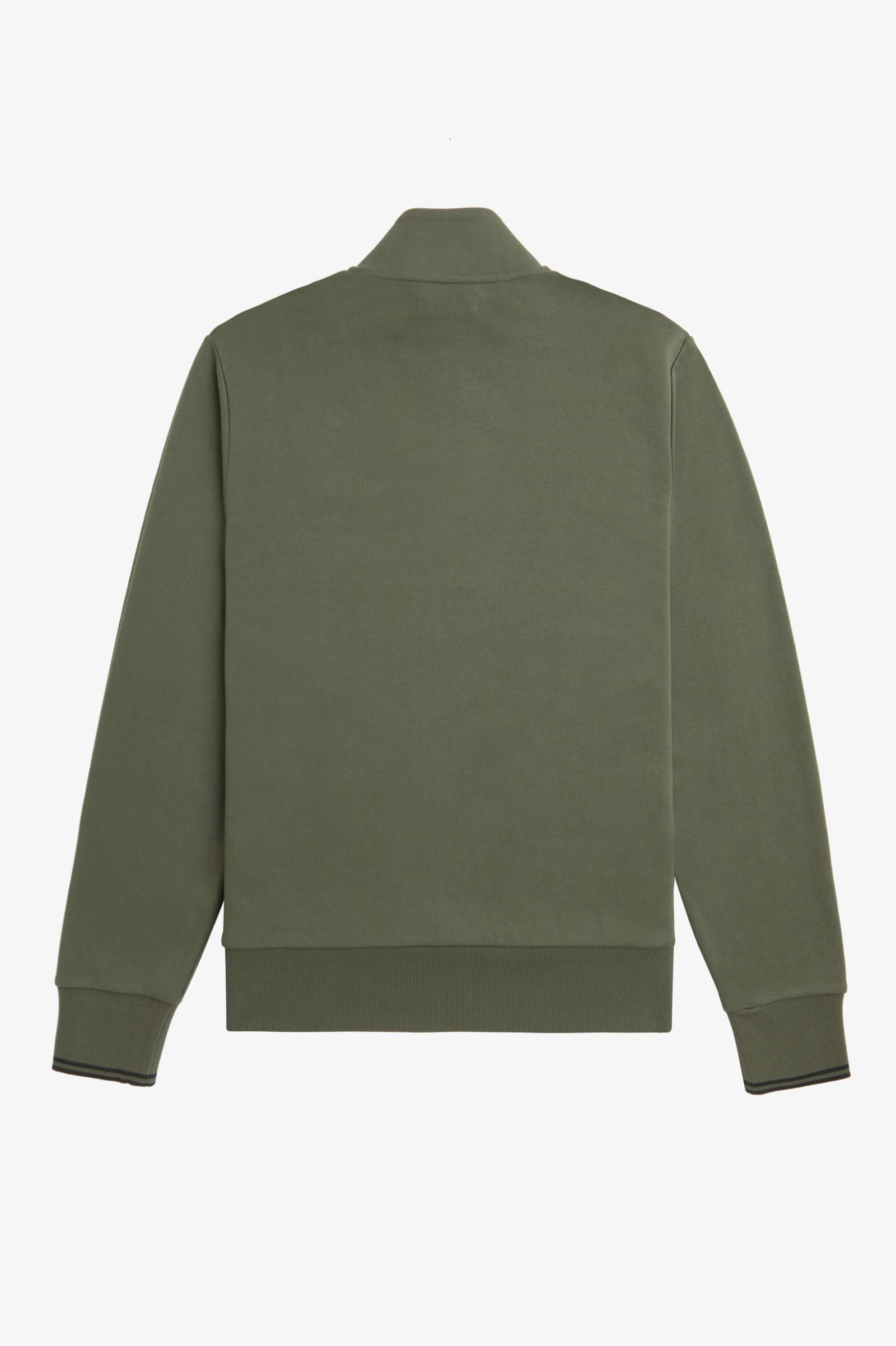 Fred Perry - Half Zip Laurel Wreath Green/Night Green - Sweater Latest Sale Online