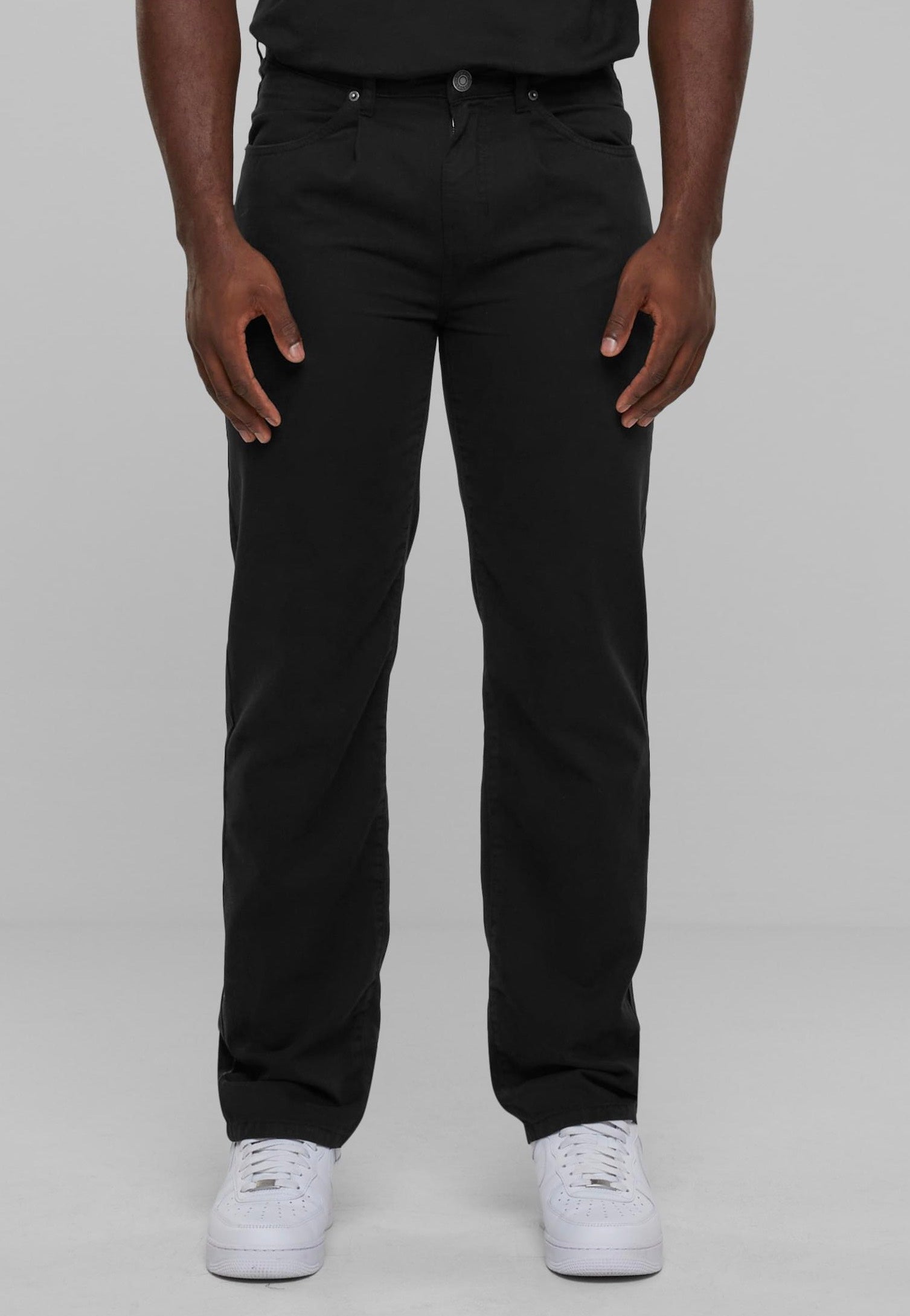 Urban Classics - Organic Skater Chino Black - Pants Outlet 2025 New