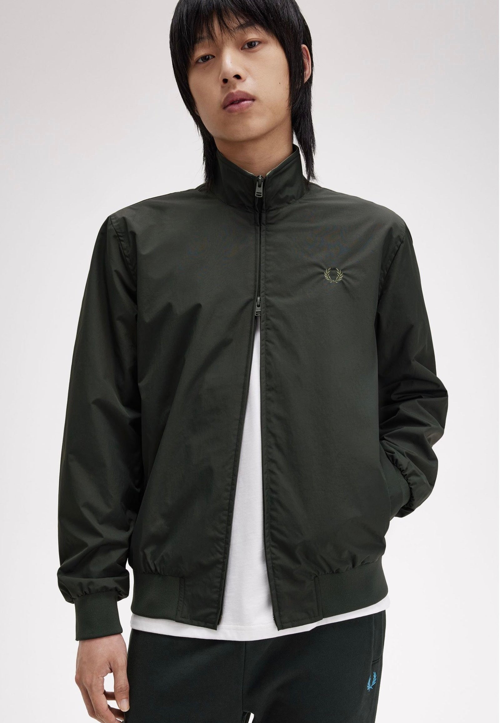 Fred Perry - The Brentham Night Green - Jacket Genuine Online