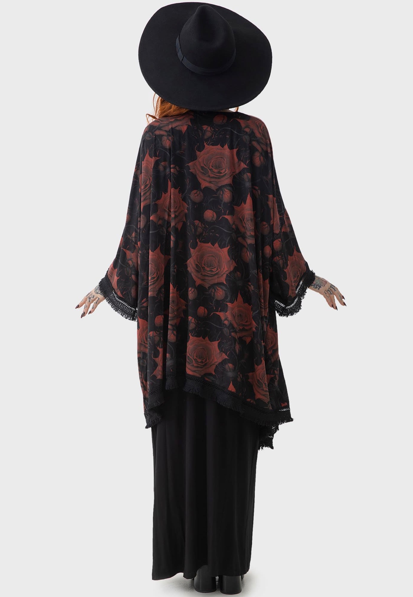 Killstar - Blood Rose Black/Red - Kimono Discount 2025 New