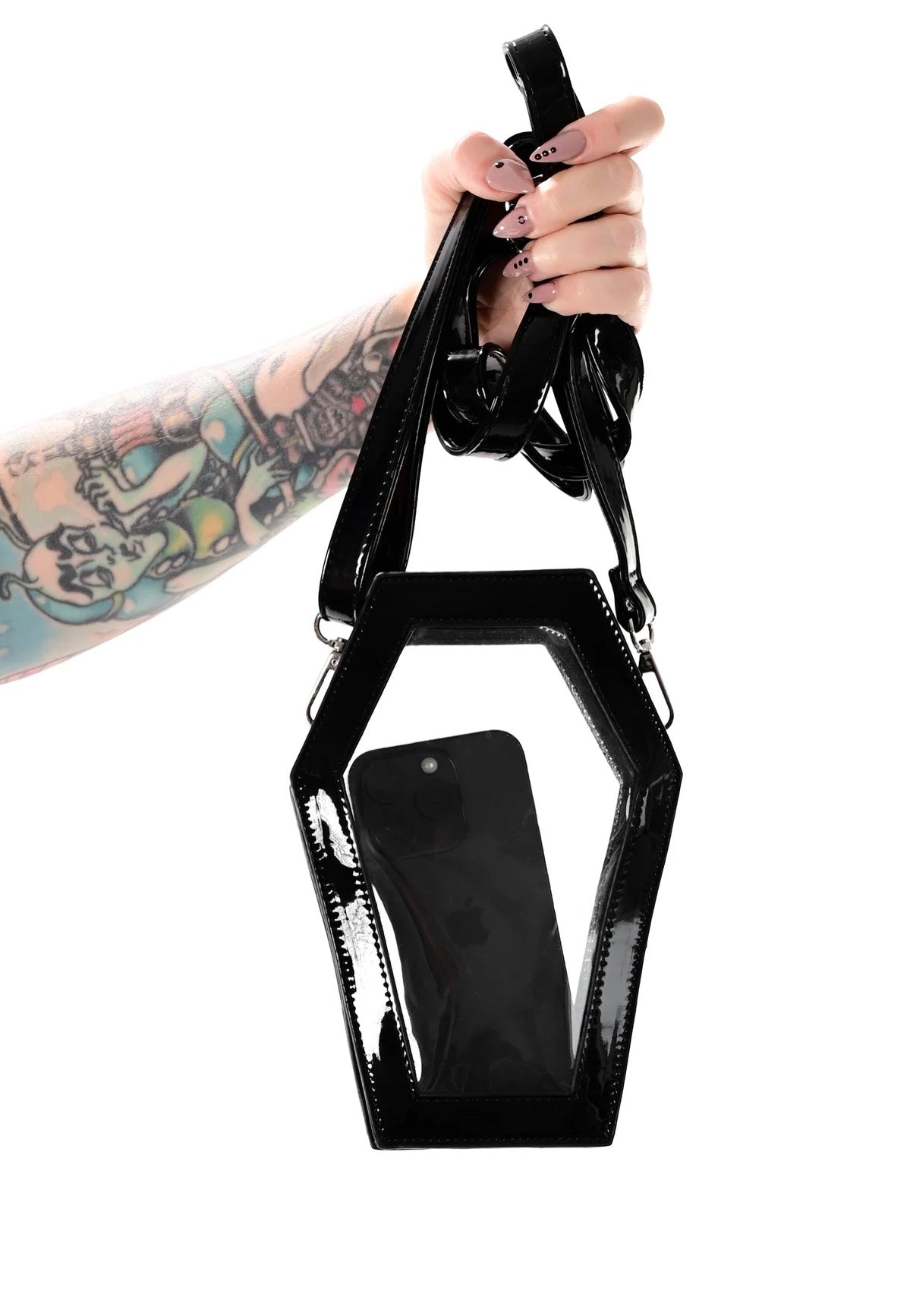 Foxblood - Clear Coffin Crossbody Black - Bag Buy Cheap 100% Guaranteed