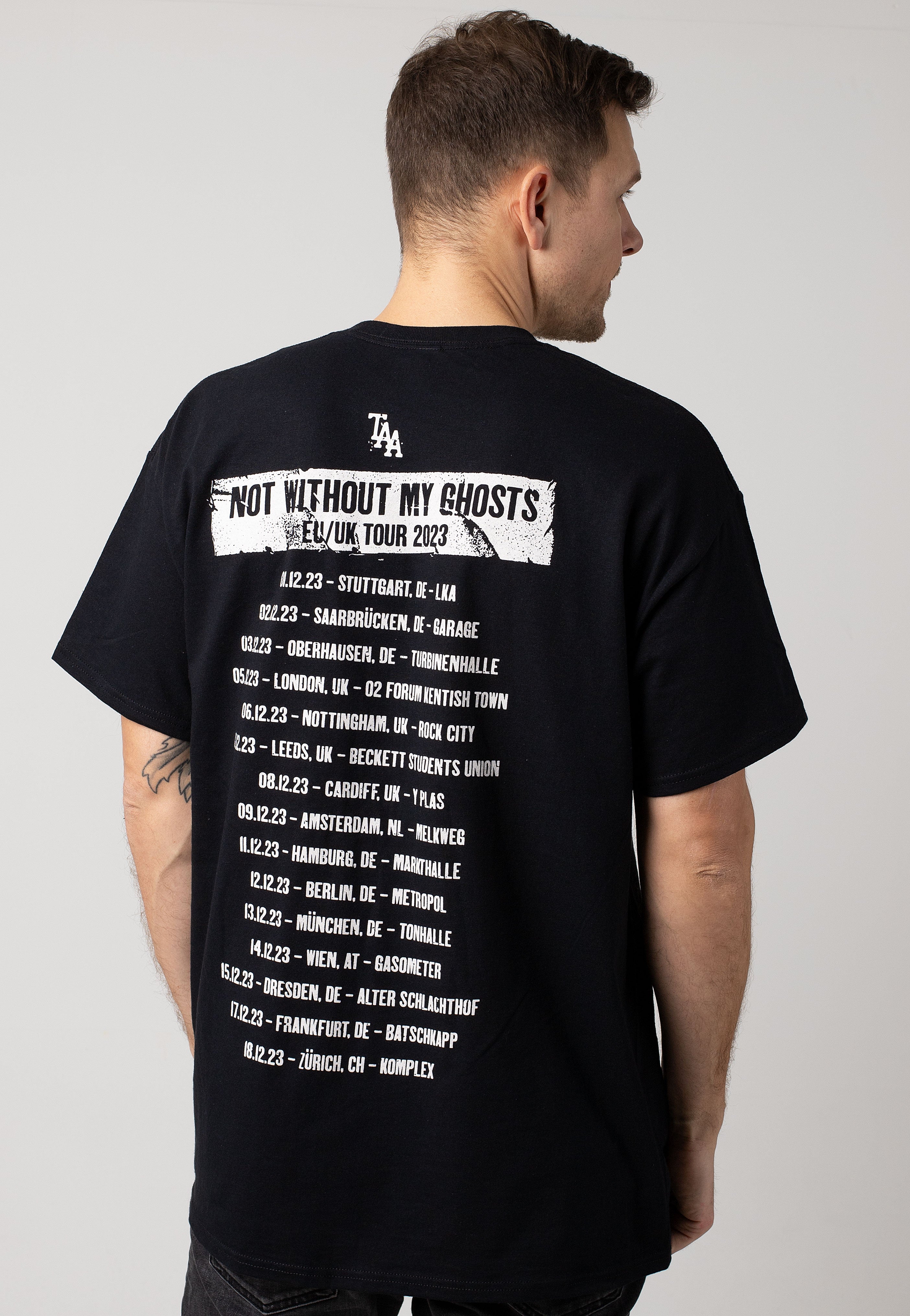 The Amity Affliction - Not Without My Ghosts Tour 2023 - T-Shirt Recommend