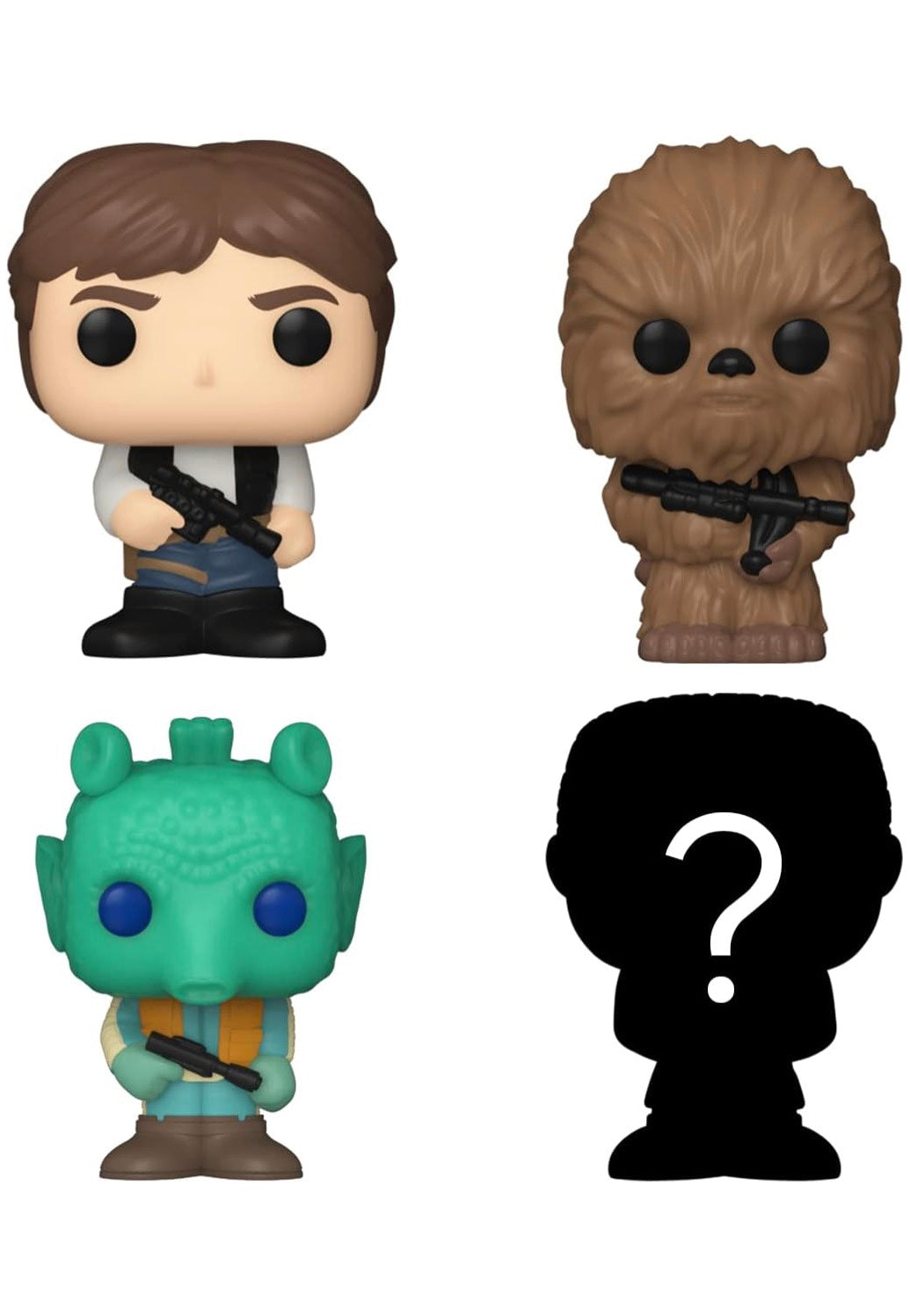 Star Wars - Han Solo Bitty POP! 4PK - Funko Pop Clearance Wide Range Of