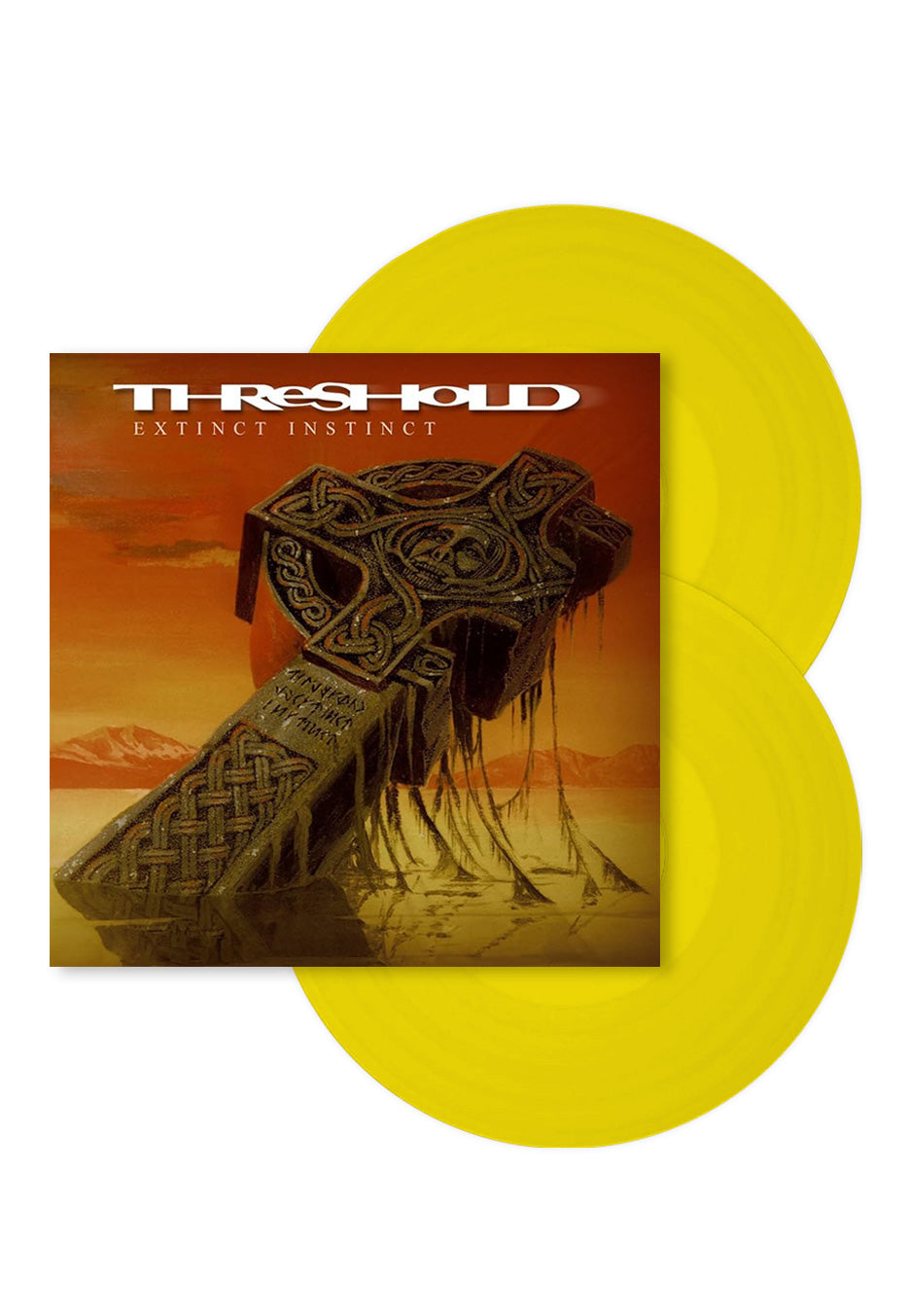 Threshold - Extinct Instinct (2024 Remix) Ltd. Clear Yellow - Colored 2 Vinyl Sale New Styles