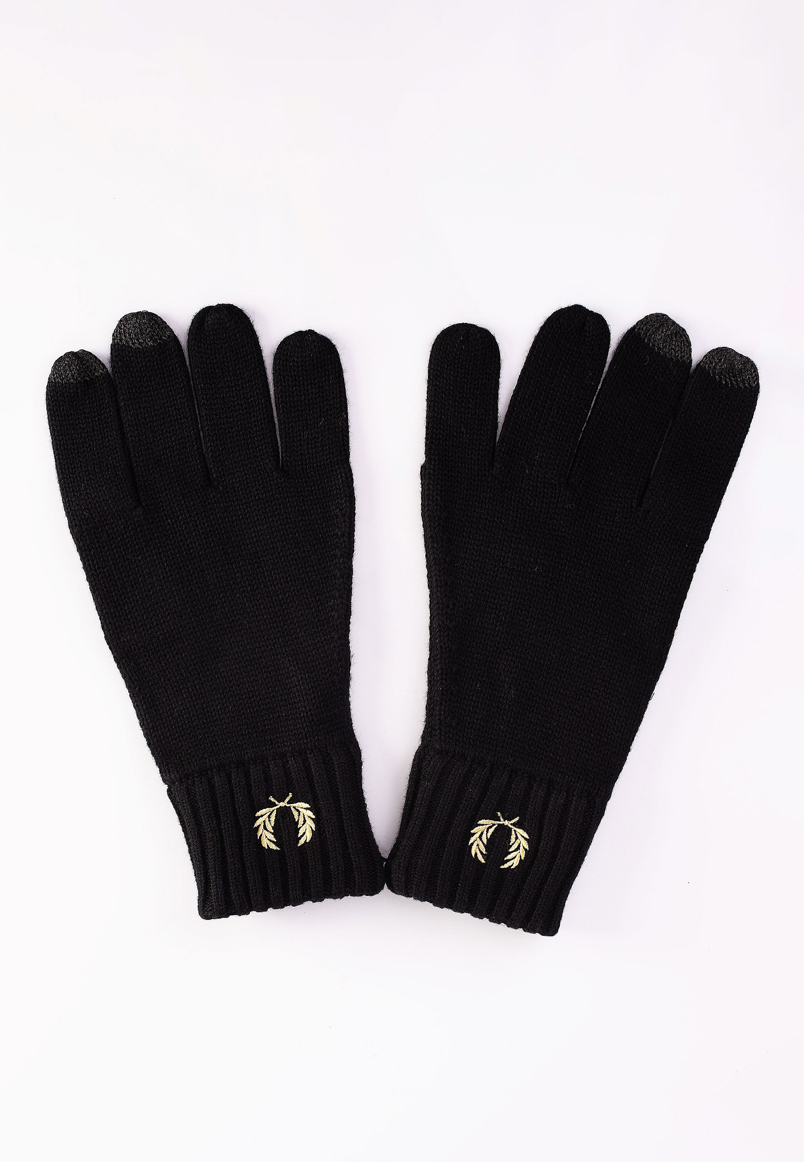 Fred Perry - Laurel Wreath Black - Gloves Clearance 2025