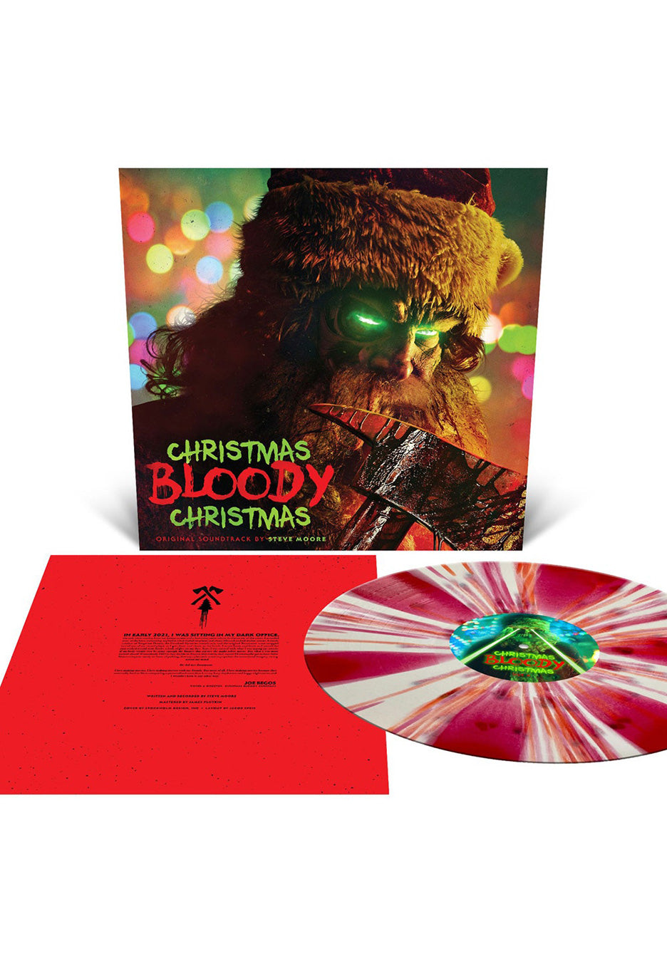 Steve Moore - Christmas Bloody Christmas (OST) Bloody Peppermint Candy - Colored Vinyl Amazing Pice